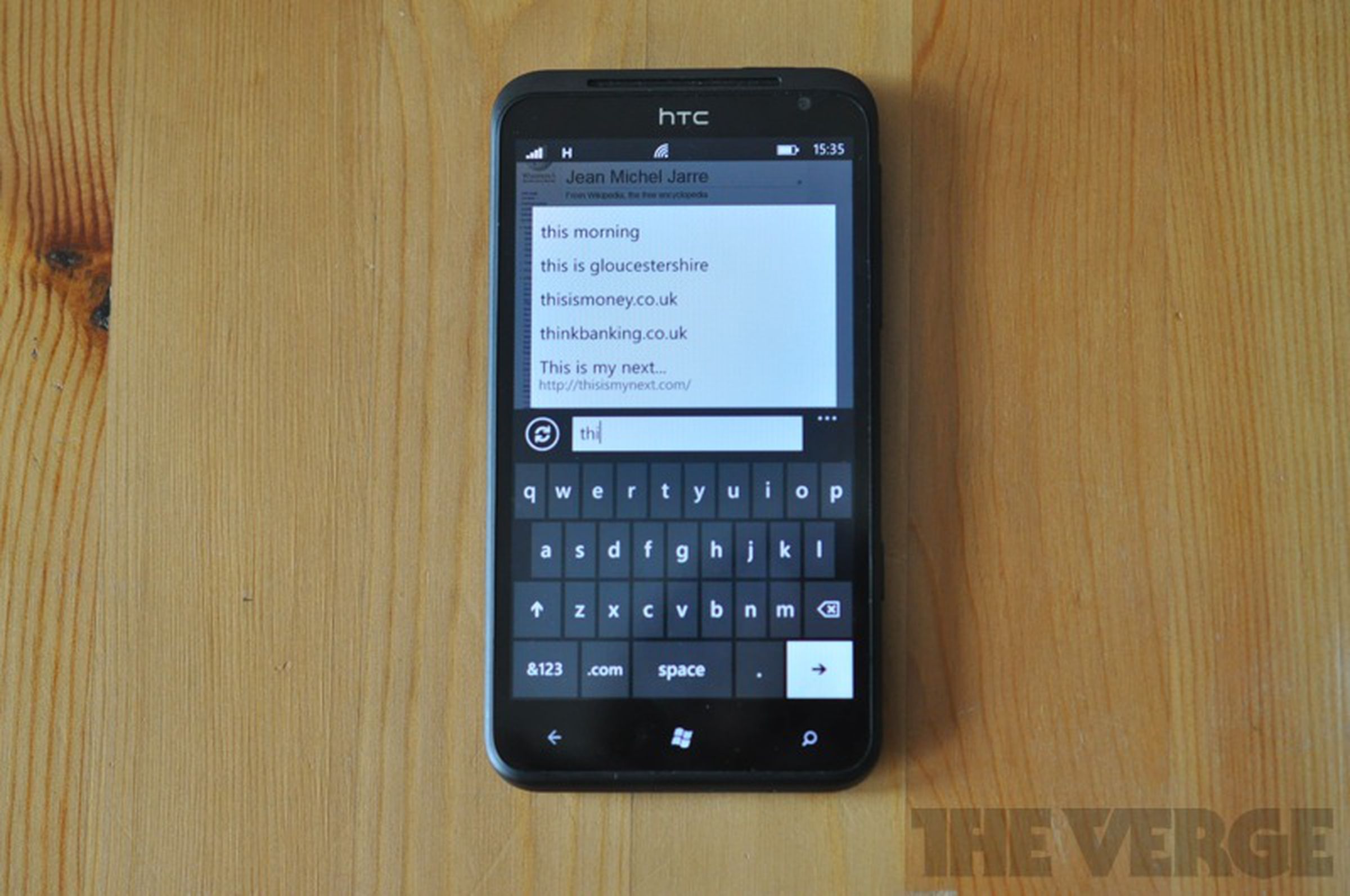 HTC Titan Review pictures