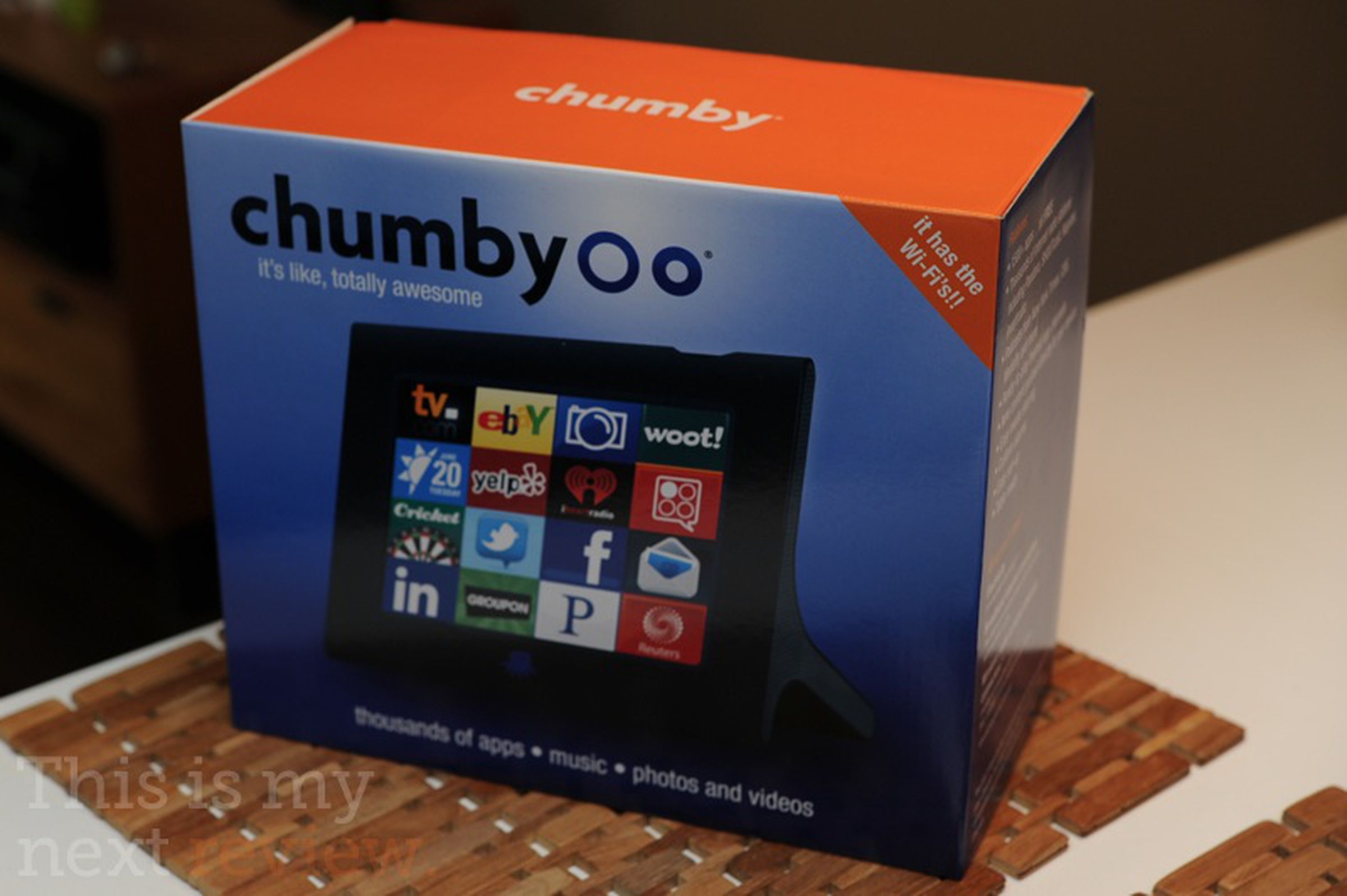 Chumby 8 review pictures