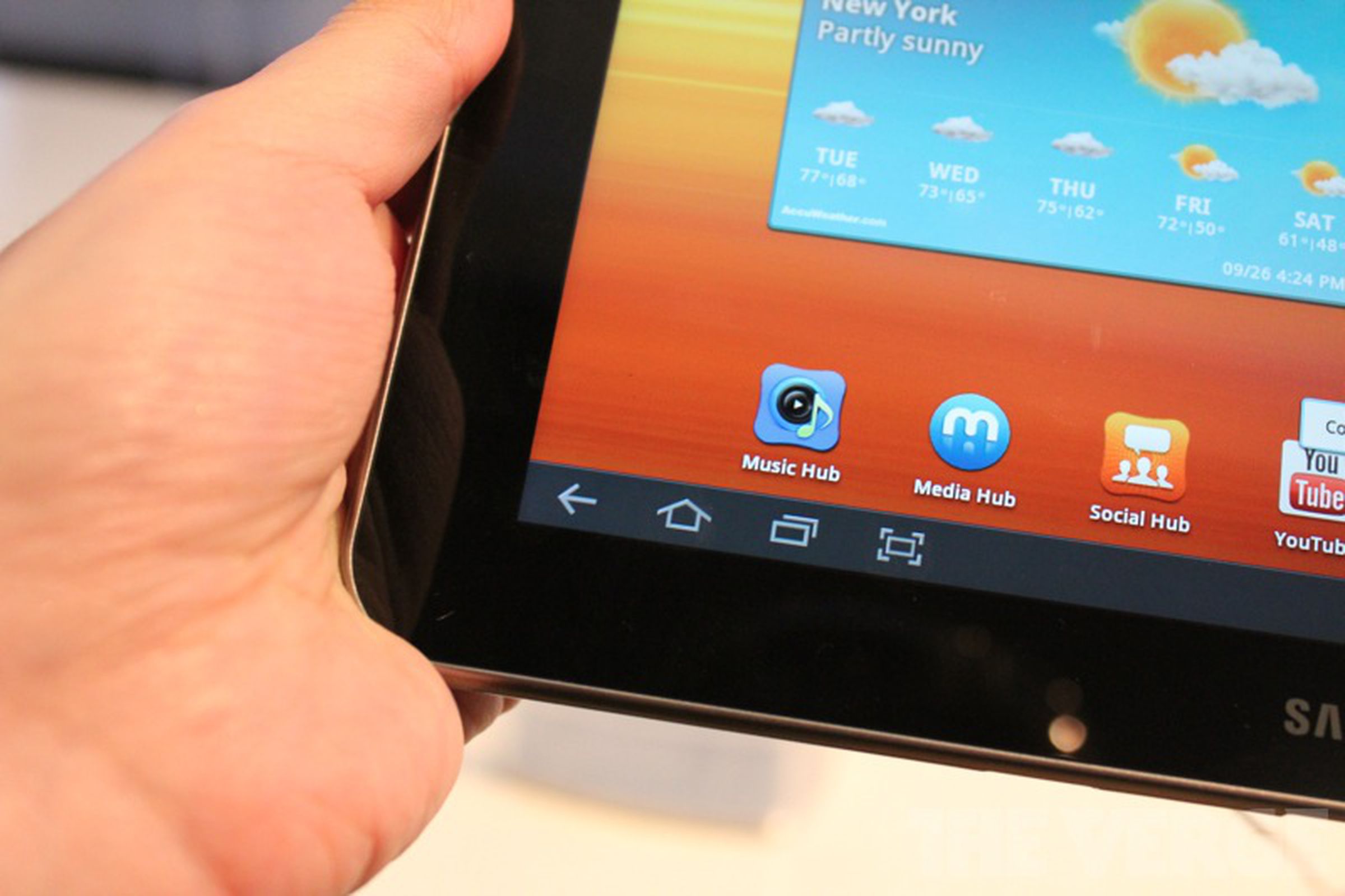 Samsung Galaxy Tab 8.9 hands-on