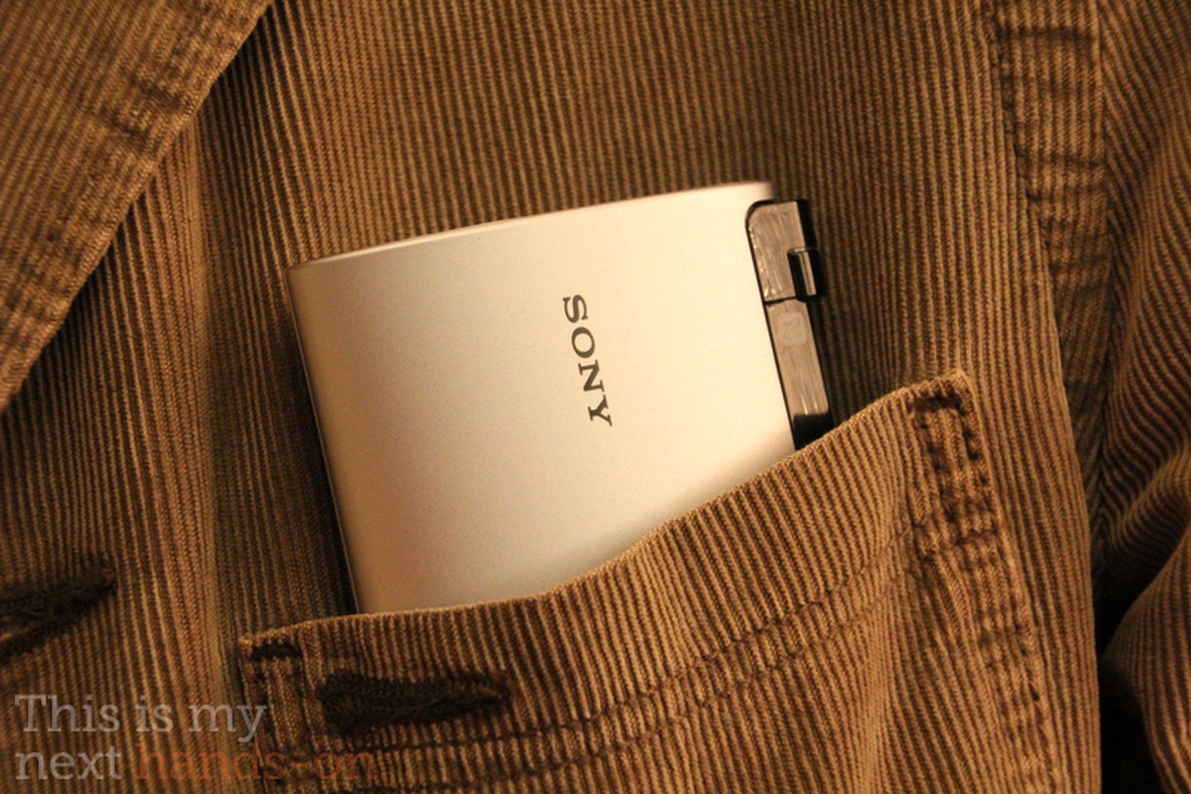 Sony S1 and S2 tablet hands-on pictures
