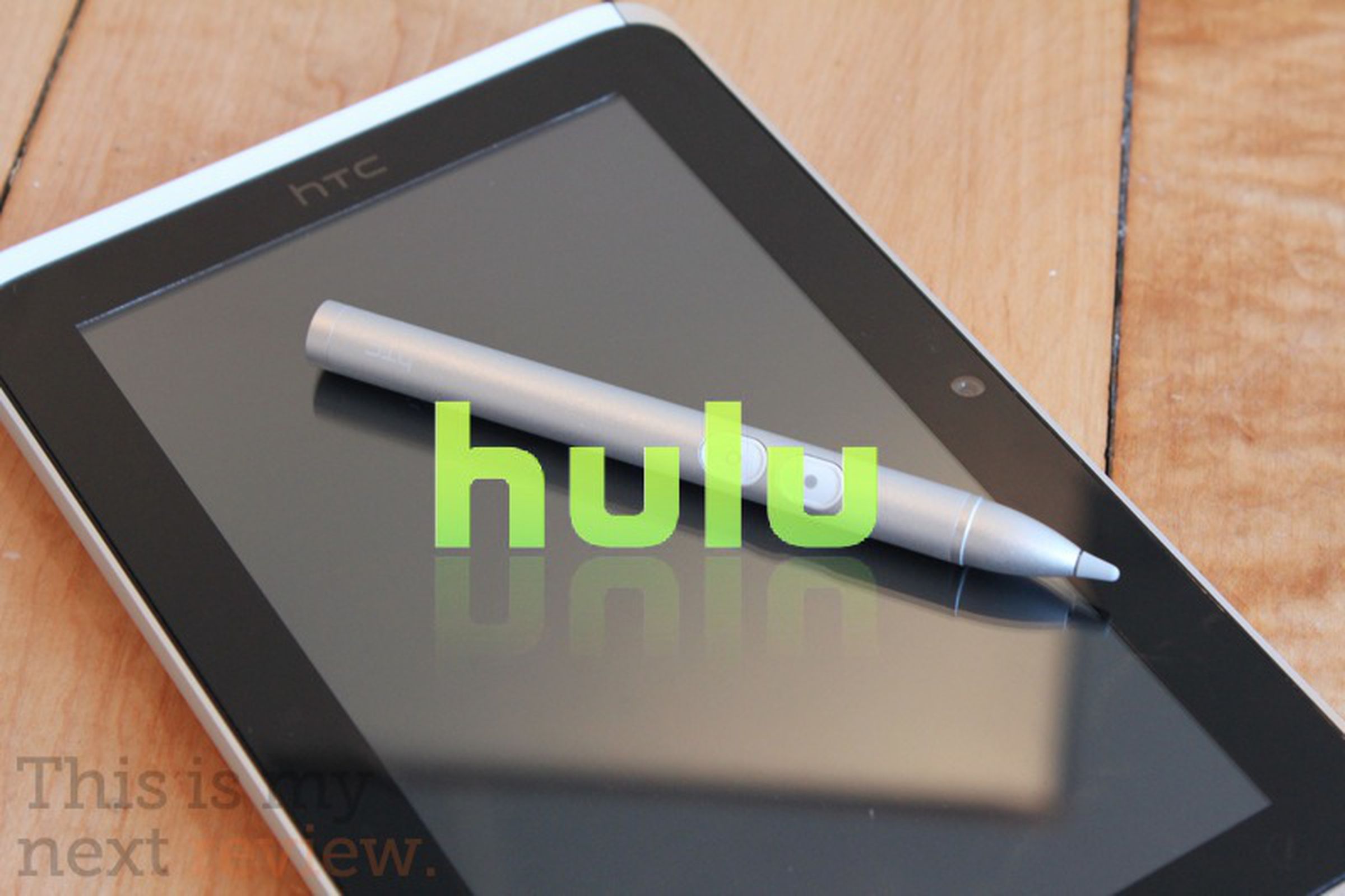HTC Flyer Hulu