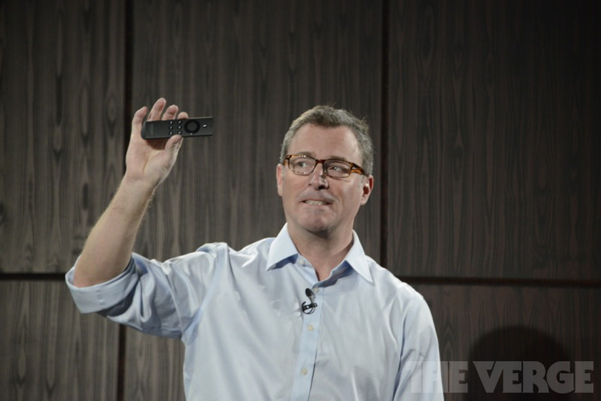 Photos of Amazon's FireTV from their 'video business' event