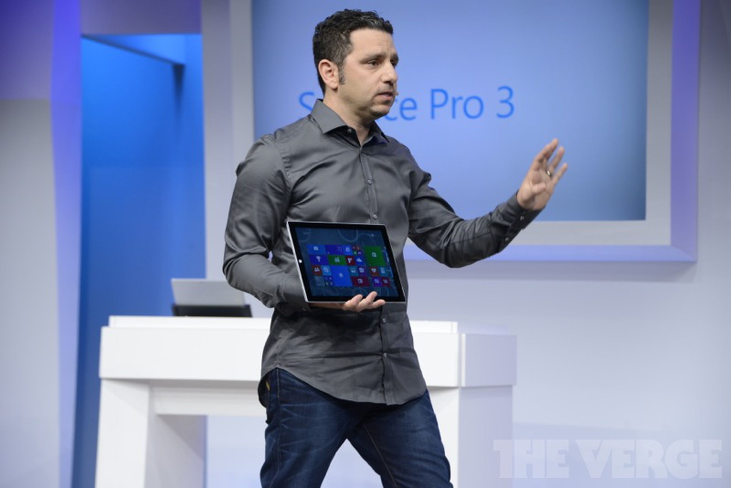 Surface Pro 3 announce photos
