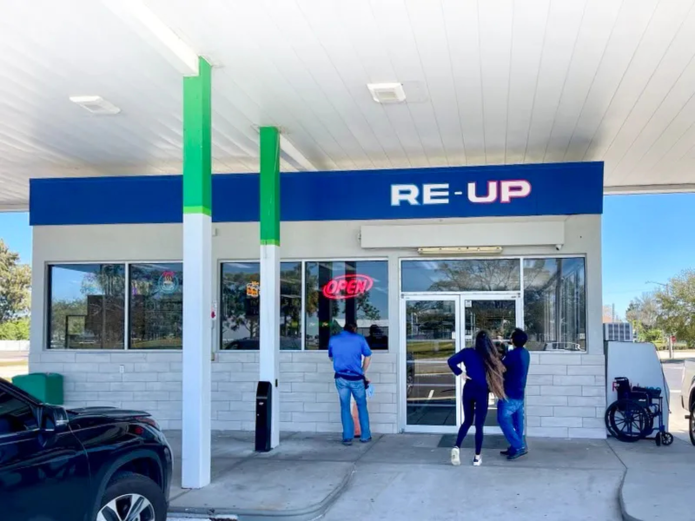 A dispute of one of Re-Up’s locations.