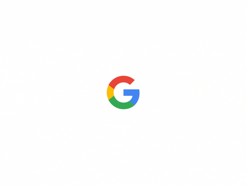 Google display animation for Pixel 2 launch