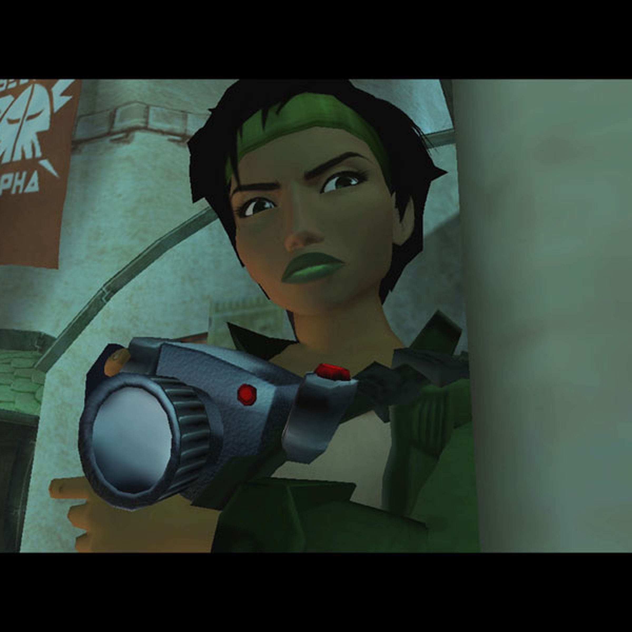 A screenshot from the video game Beyond Good &amp; Evil.
