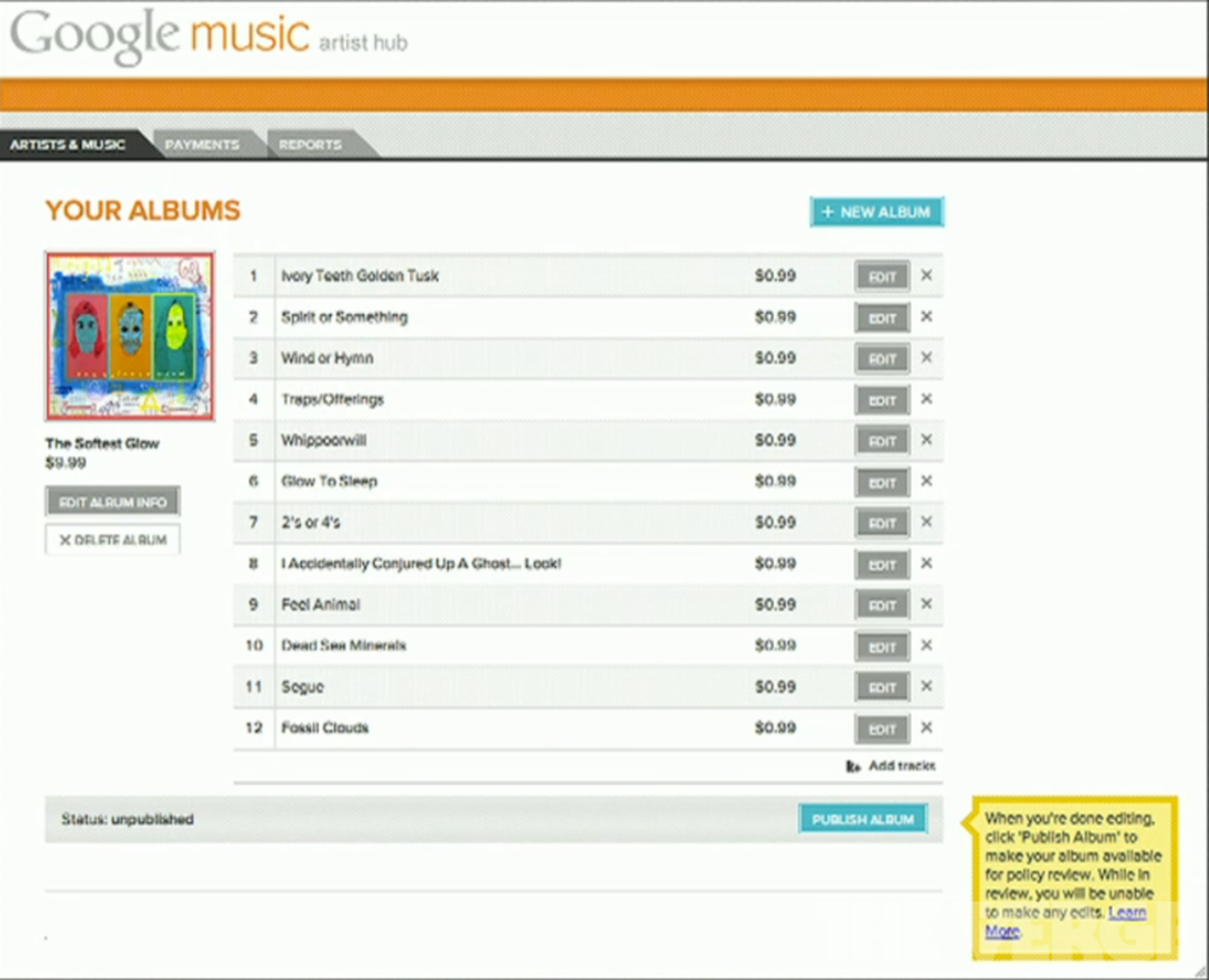 Google Music Store Announced