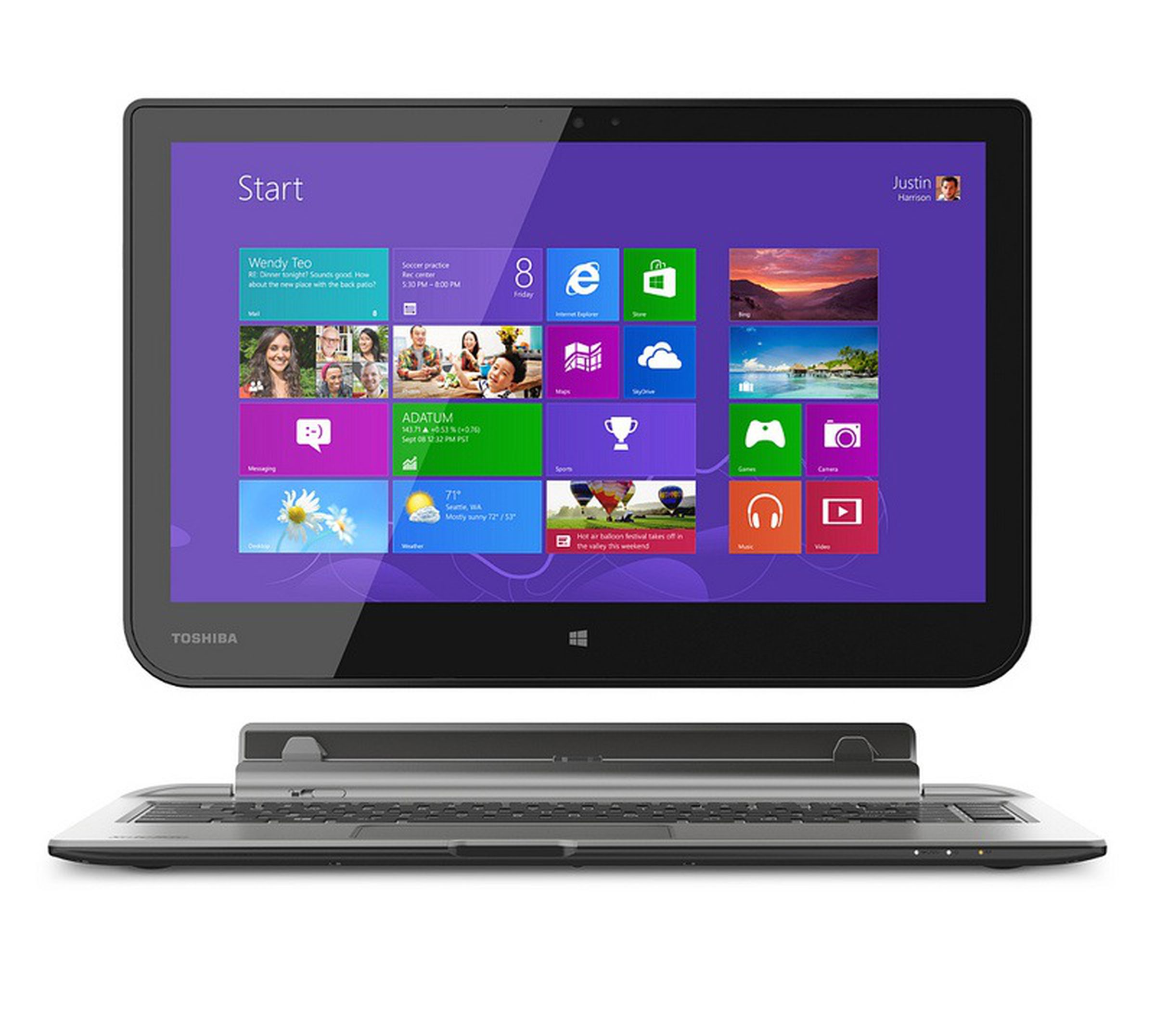 Toshiba Satellite Click, Encore, and NB15T pictures