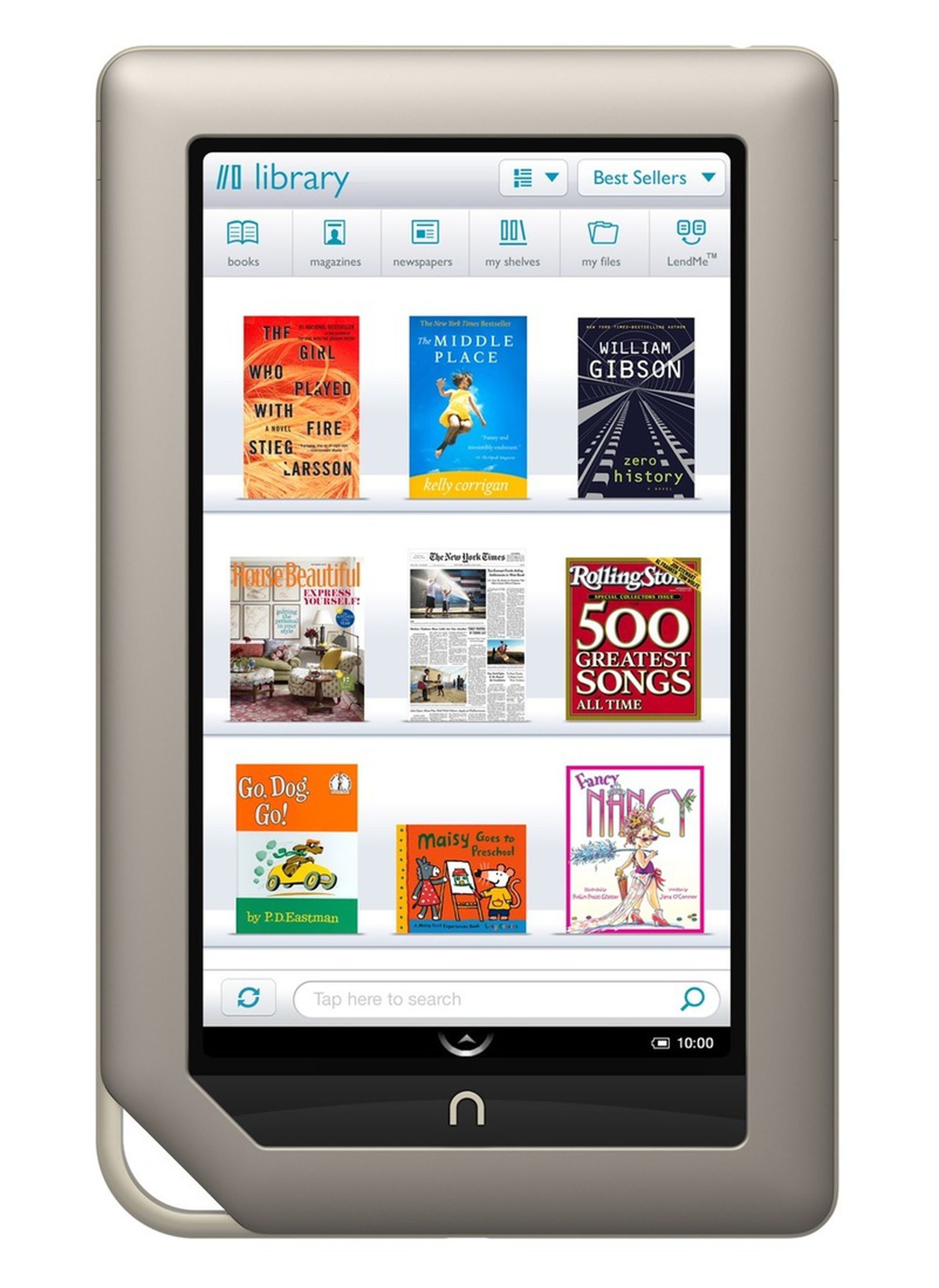 Barnes & Noble Nook Tablet press images