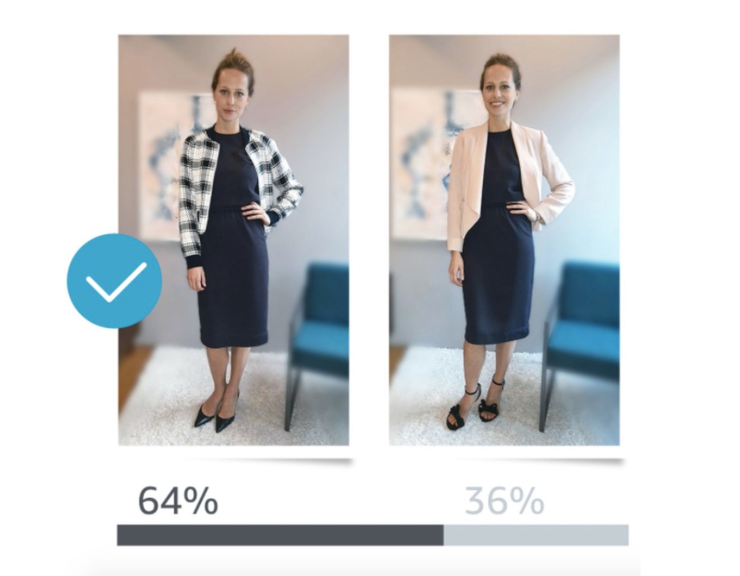 The Echo Look’s primary function is to give users style advice, and let them compare looks.