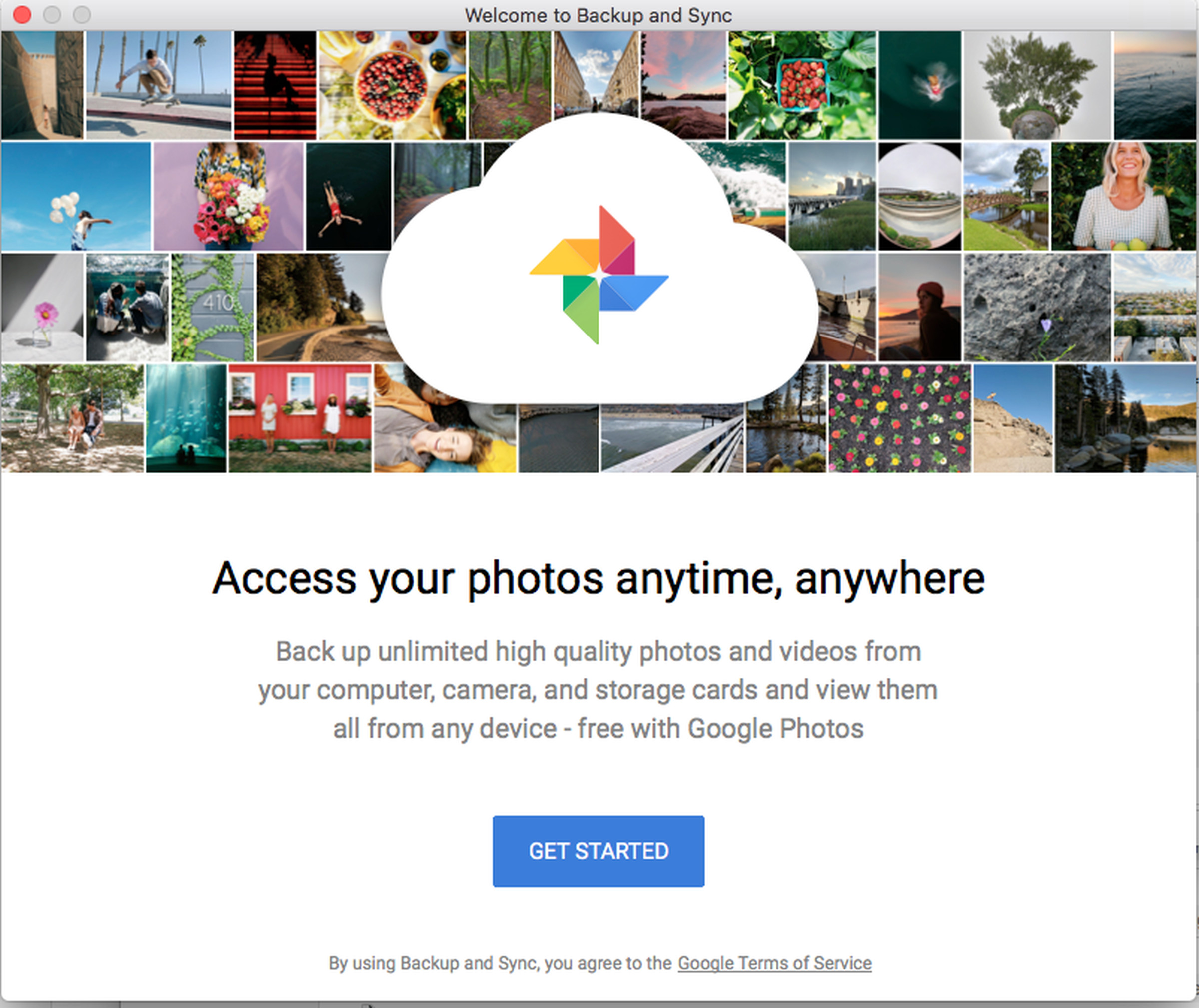 Backup Google Photos
