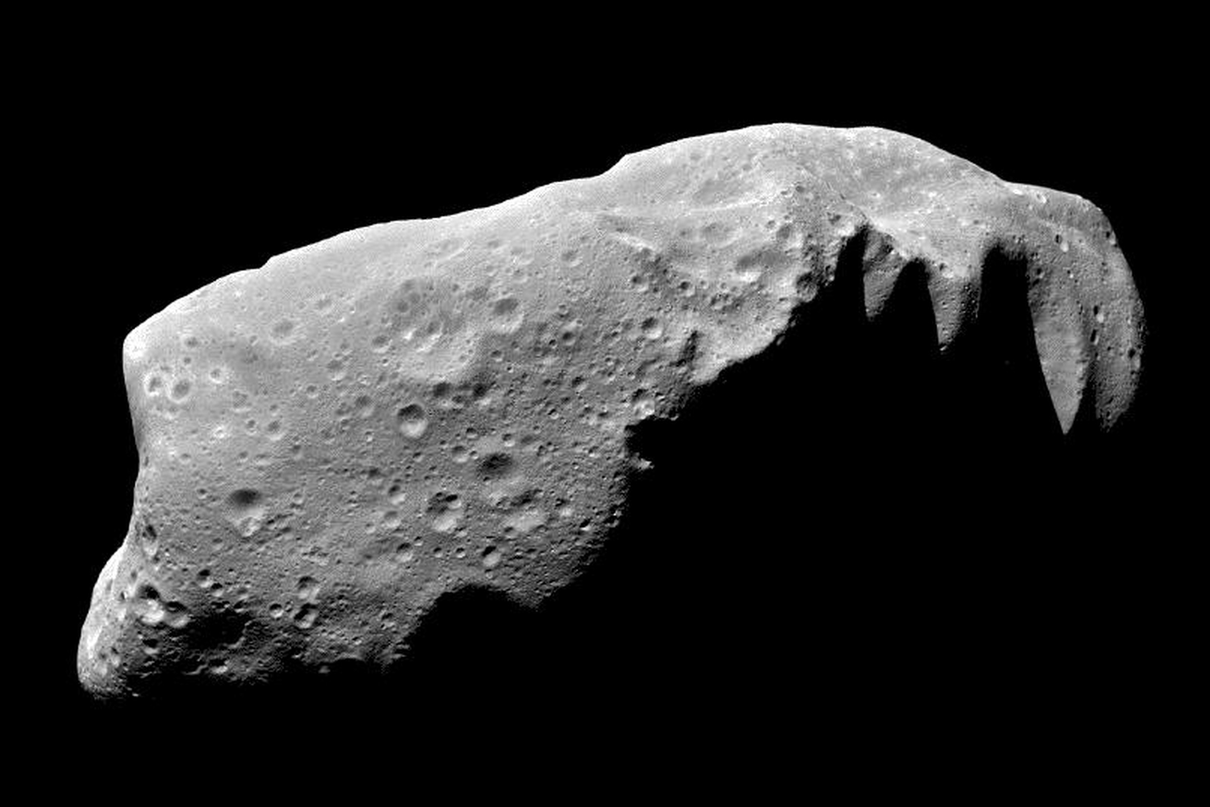 Asteroid credit NASA JPL