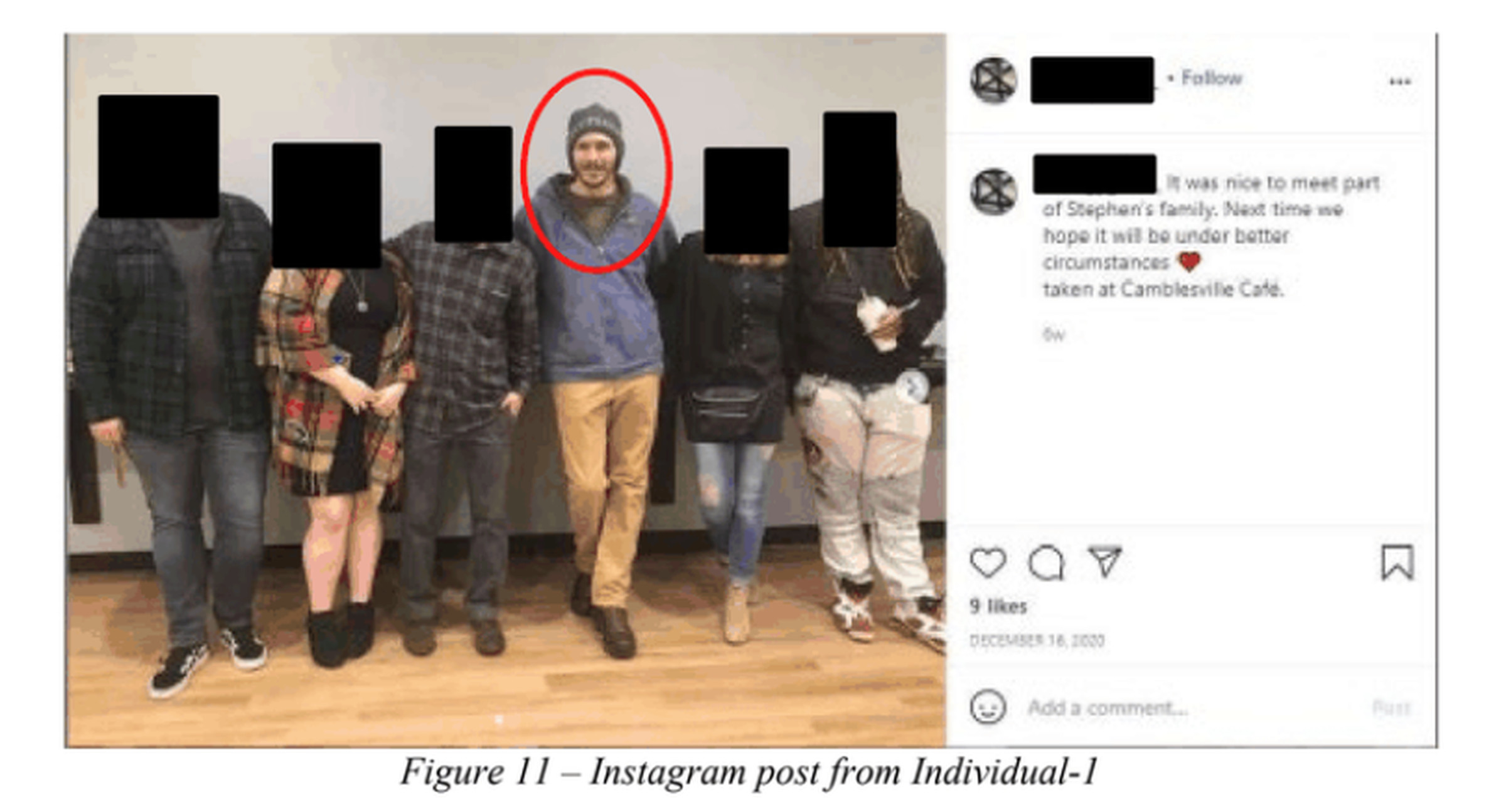 FBI agents found an Instagram page apparently belonging to Randolph’s girlfriend using “open source facial recognition.” 