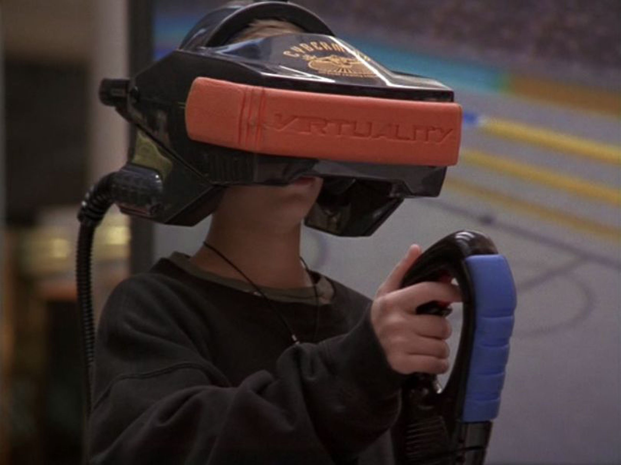 VR first kid