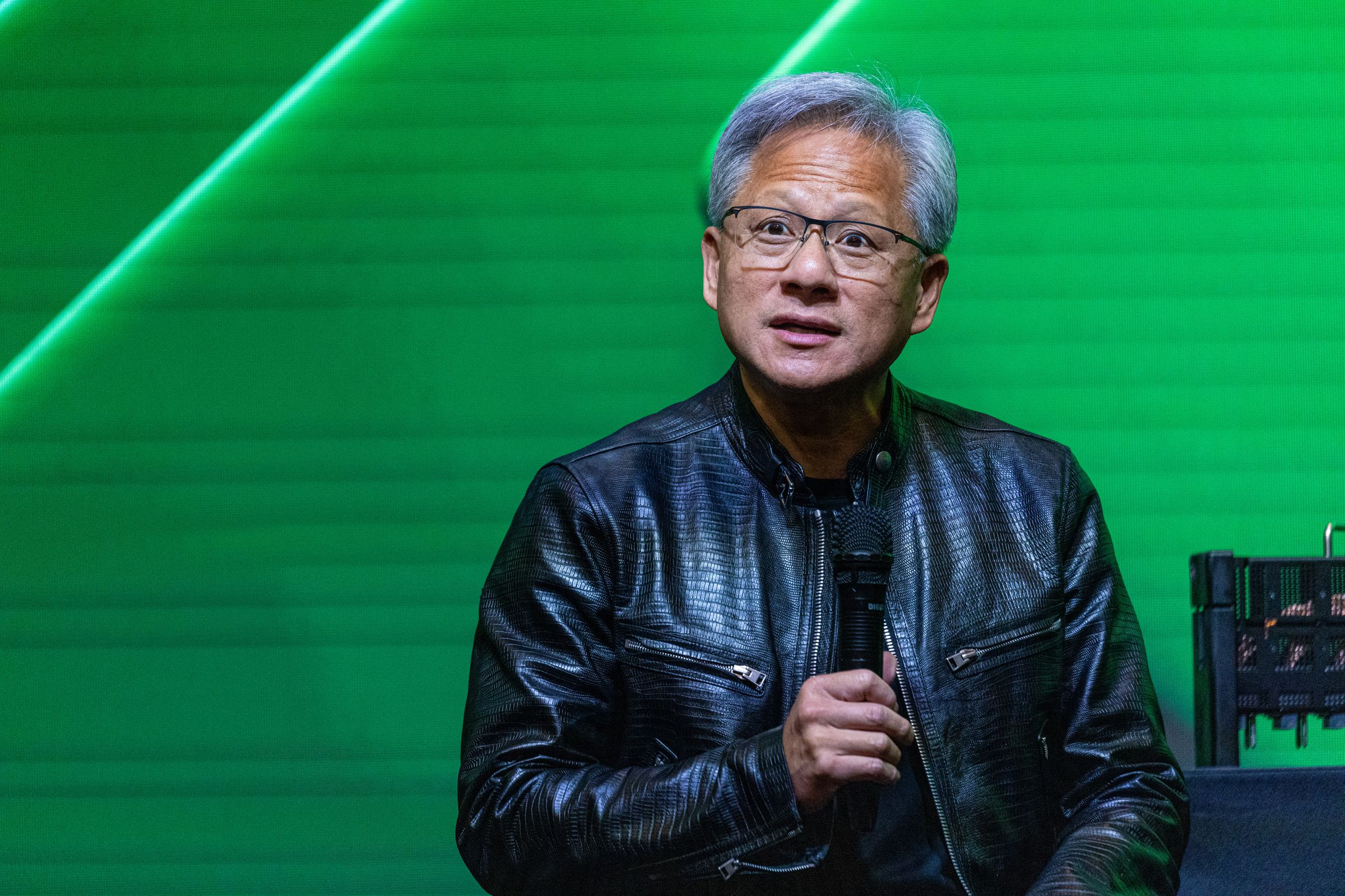 Nvidia CEO Jensen Huang News Conference