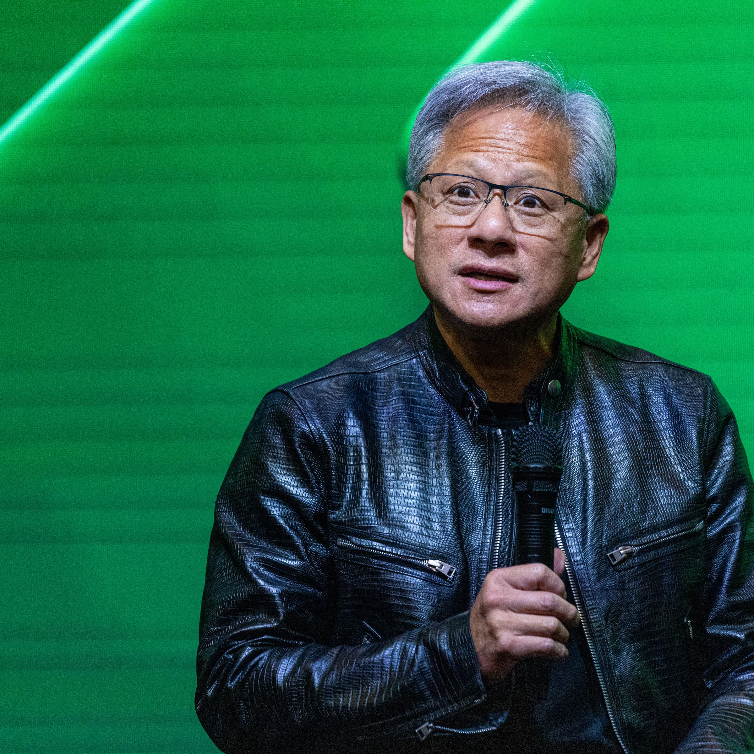 Nvidia CEO Jensen Huang News Conference