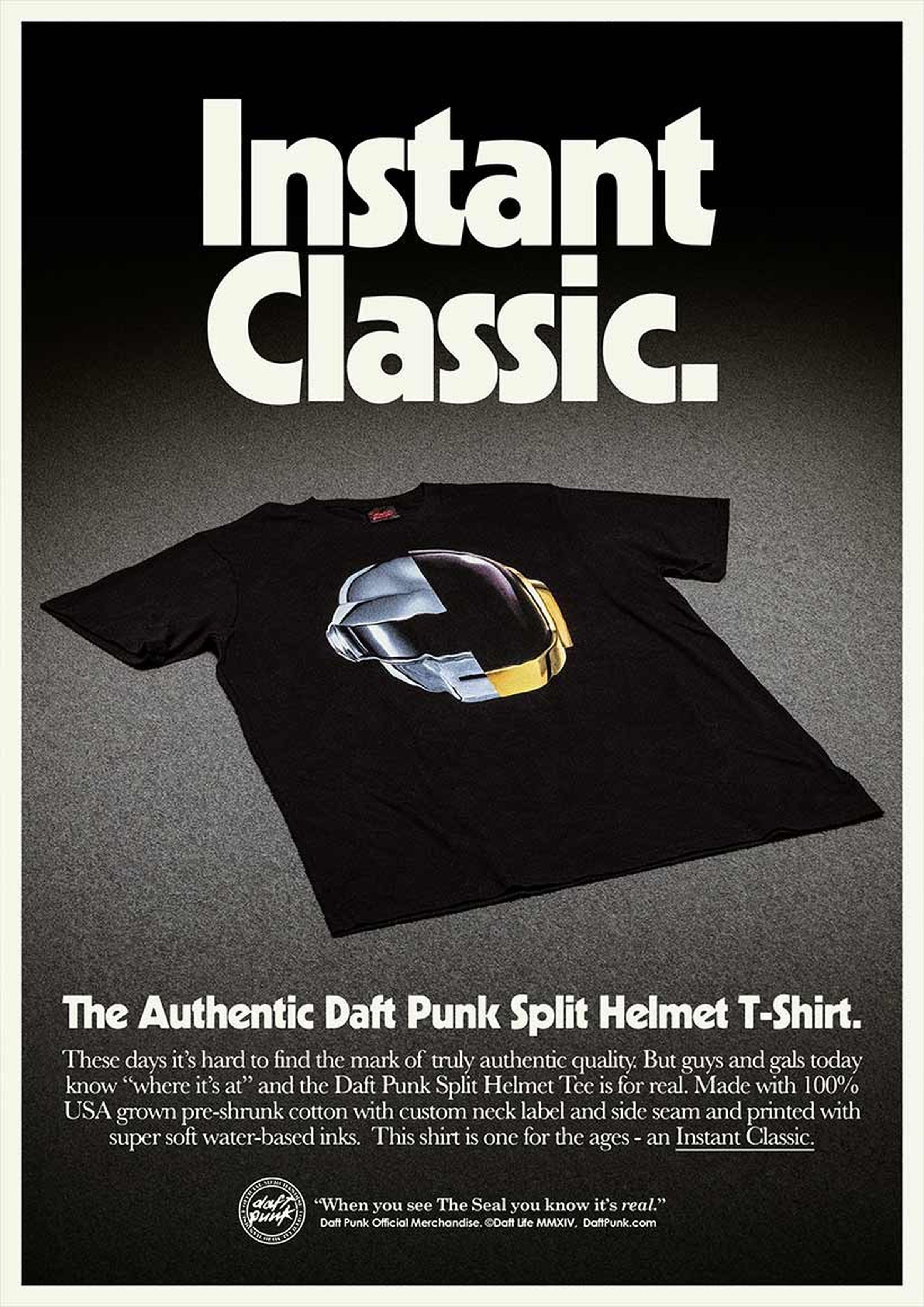 Daft Punk retro band merchandise pictures