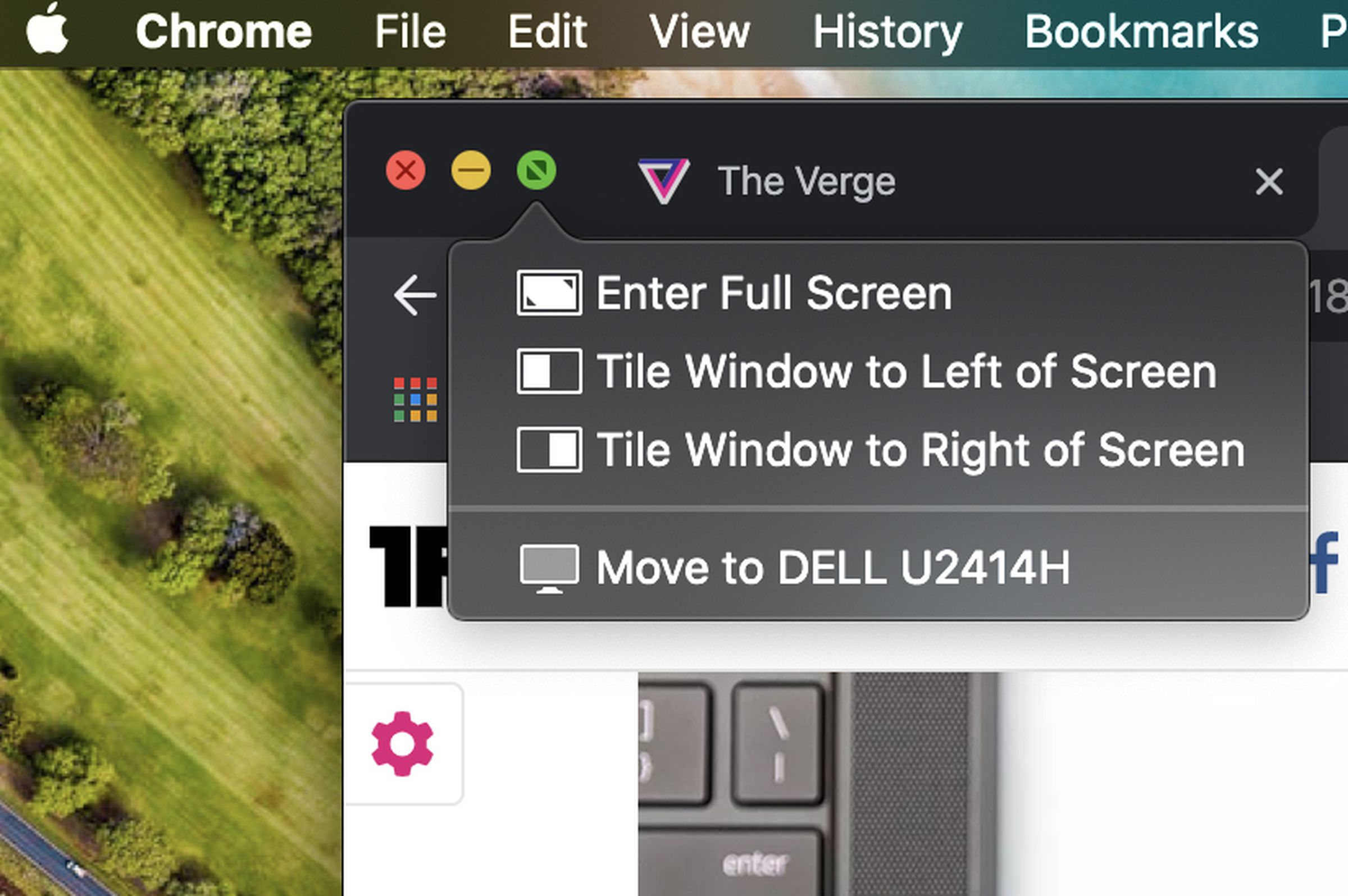 resize safari window on mac