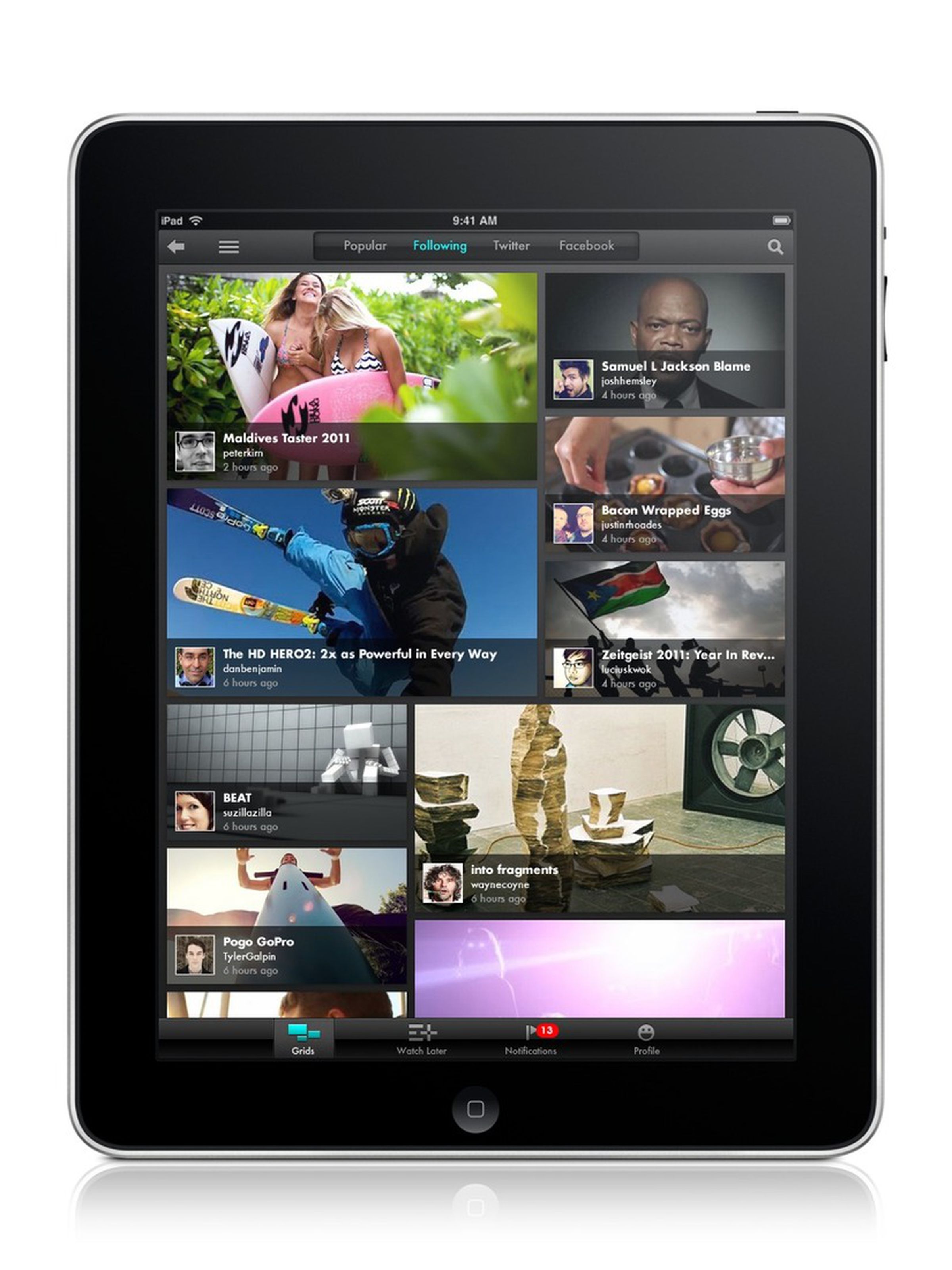 Showyou 3.0 for iPad pictures