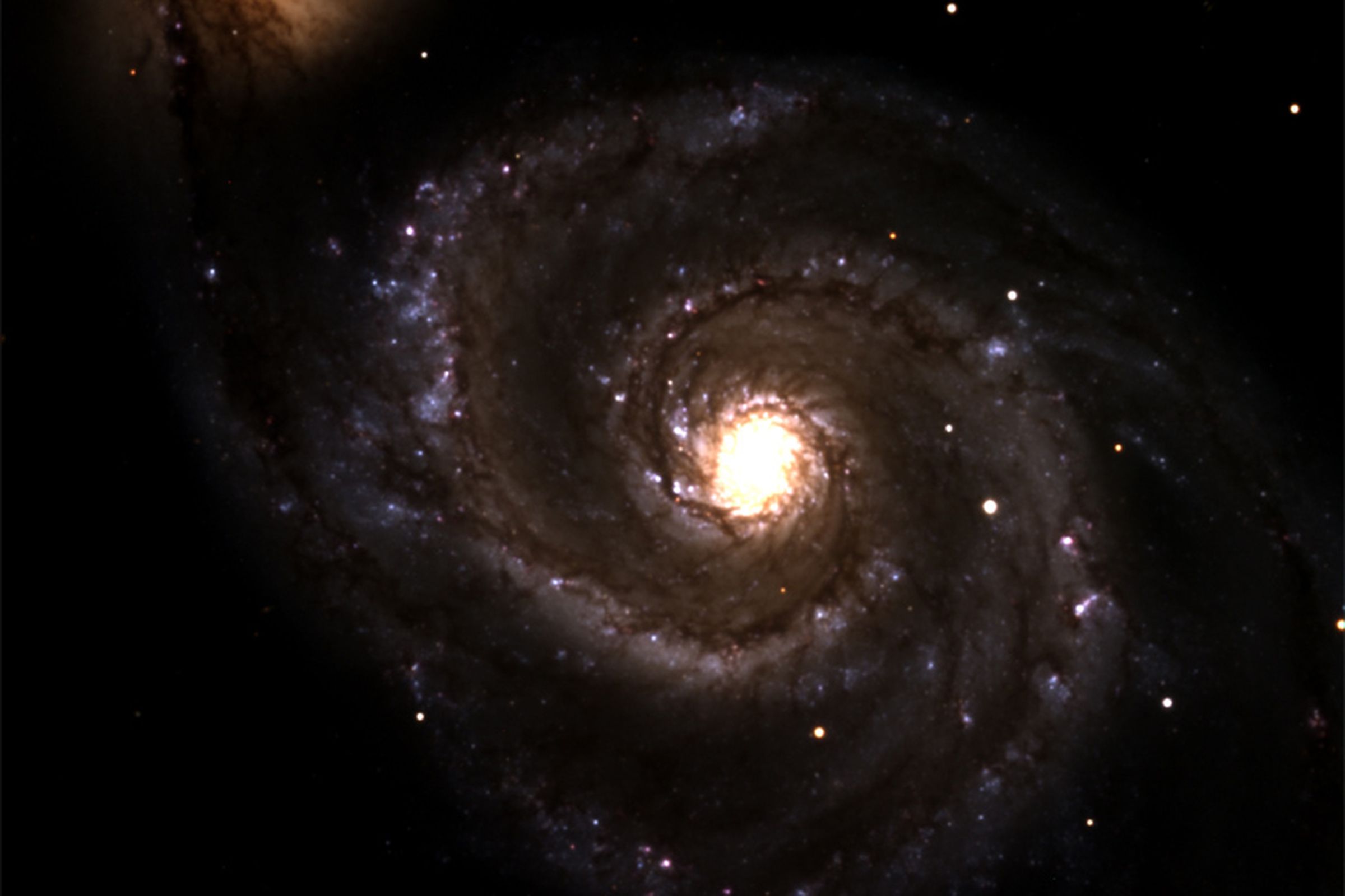 whirlpool galaxy (discovery channel telescope)