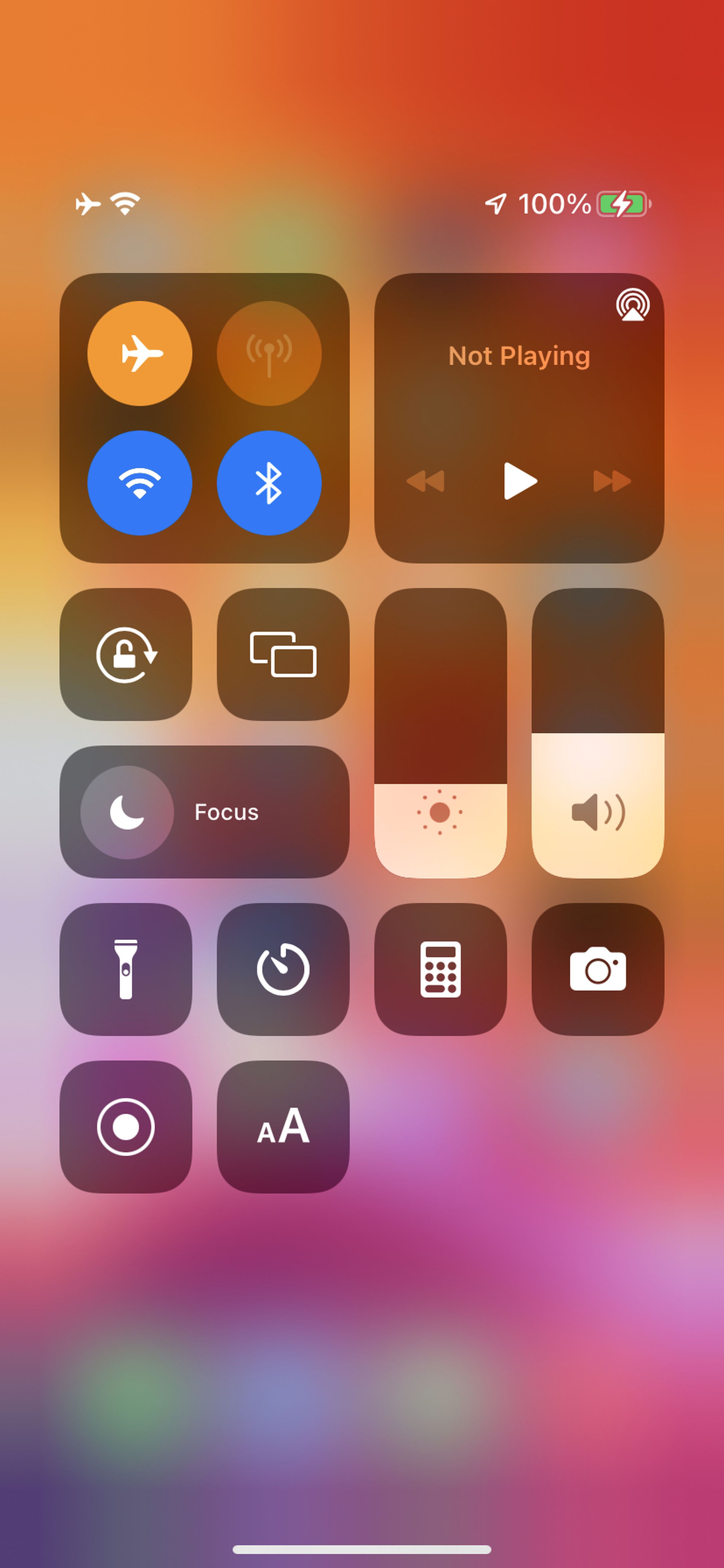 You’ll find your new Focus button in the Control Center.
