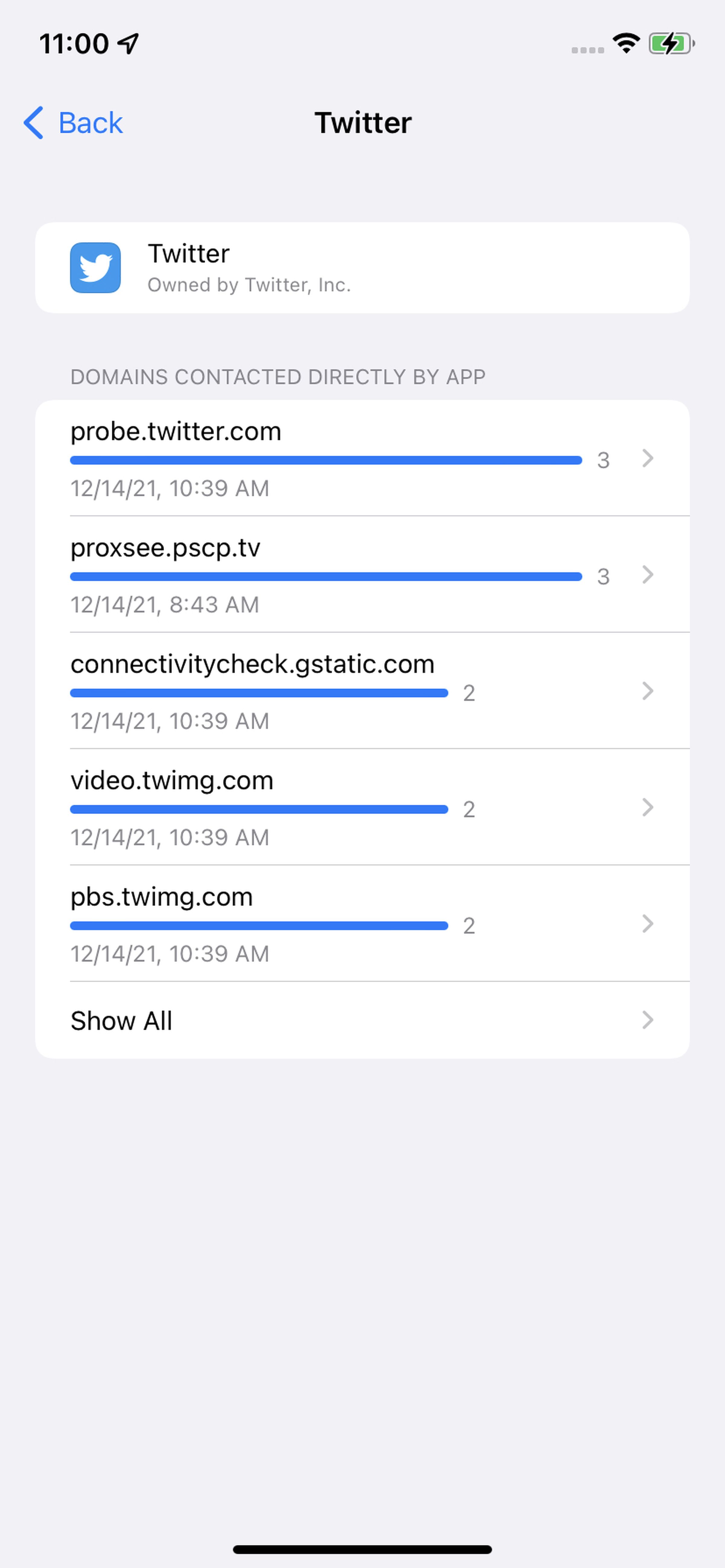 You can also see each app’s network activity.