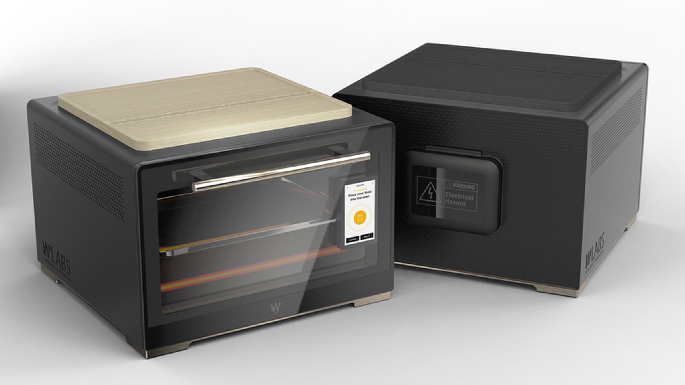 Renders of the Smart Countertop Oven show a slightly boxy looking device. 