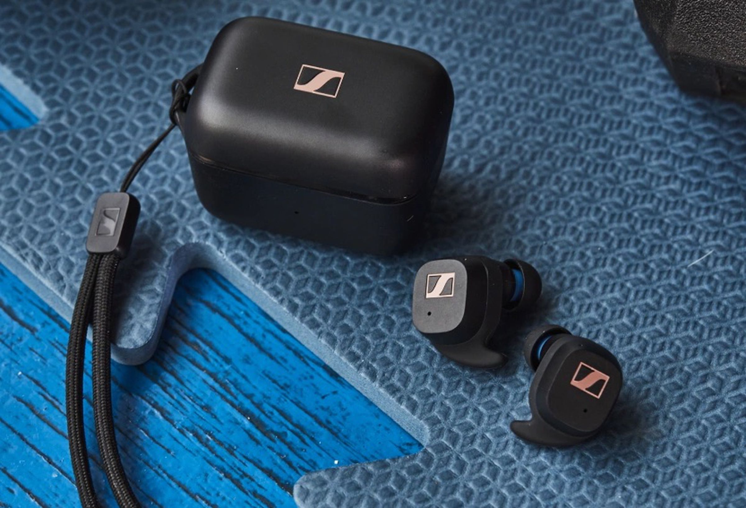 Sennheiser is aiming to lure in the fitness crowd with its also-new Sport True Wireless earbuds.