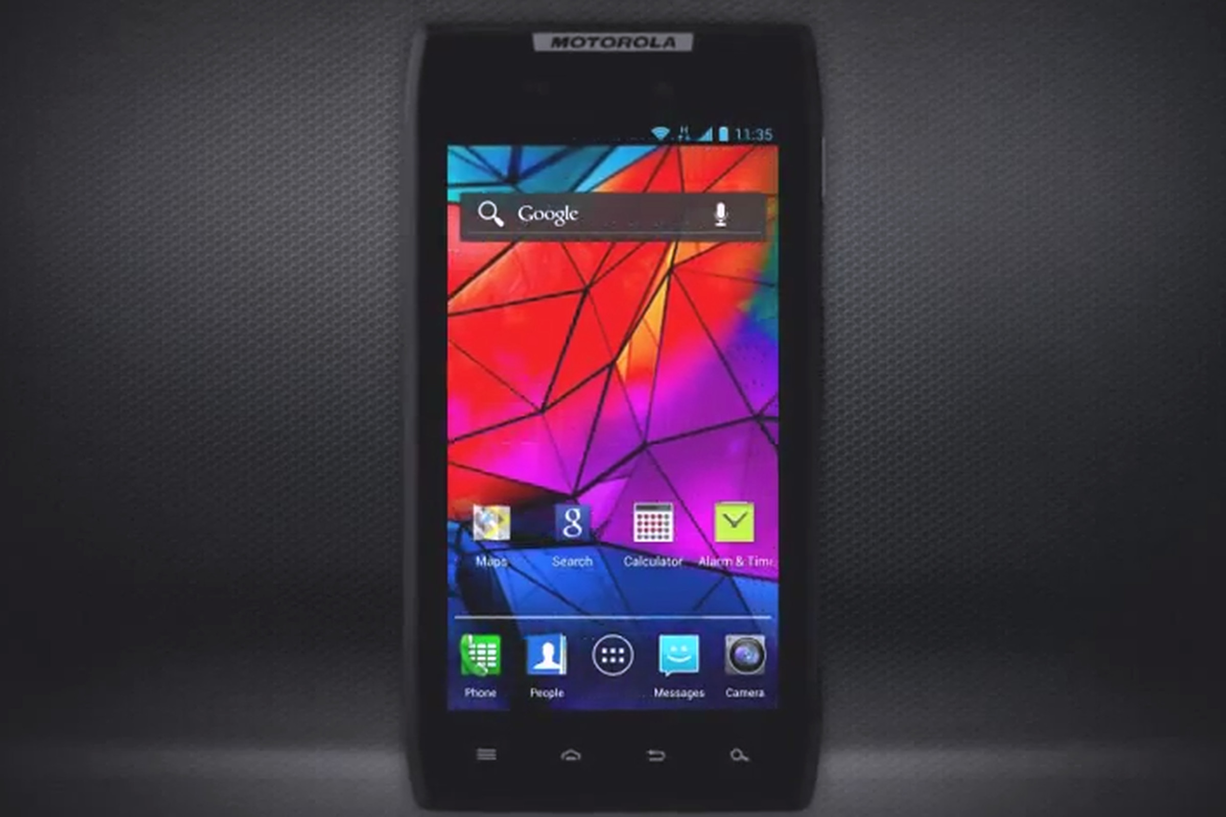 Motorola Android 4.0 ICS skin RAZR