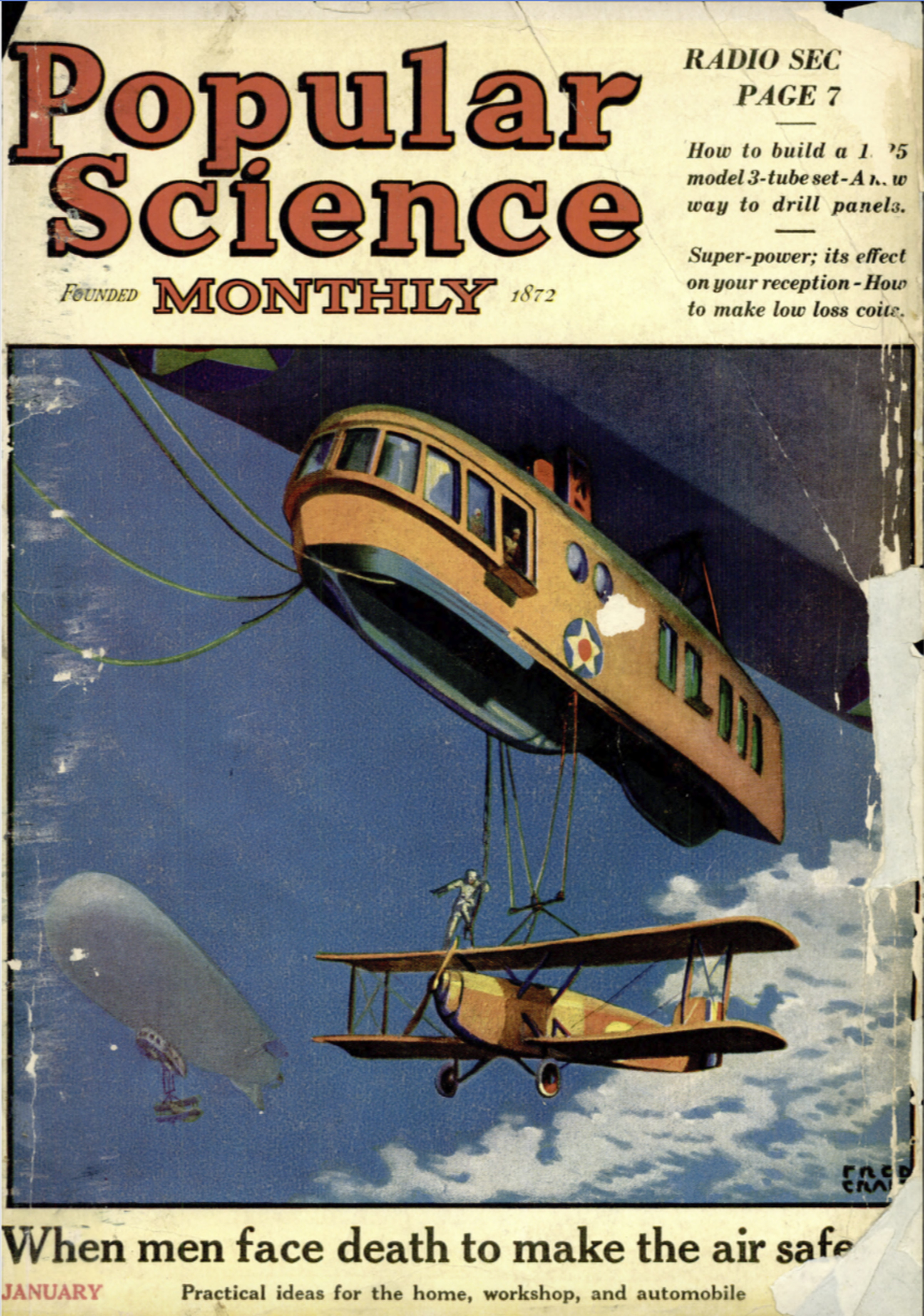 <em>The January 1925 issue of </em>Popular Science.