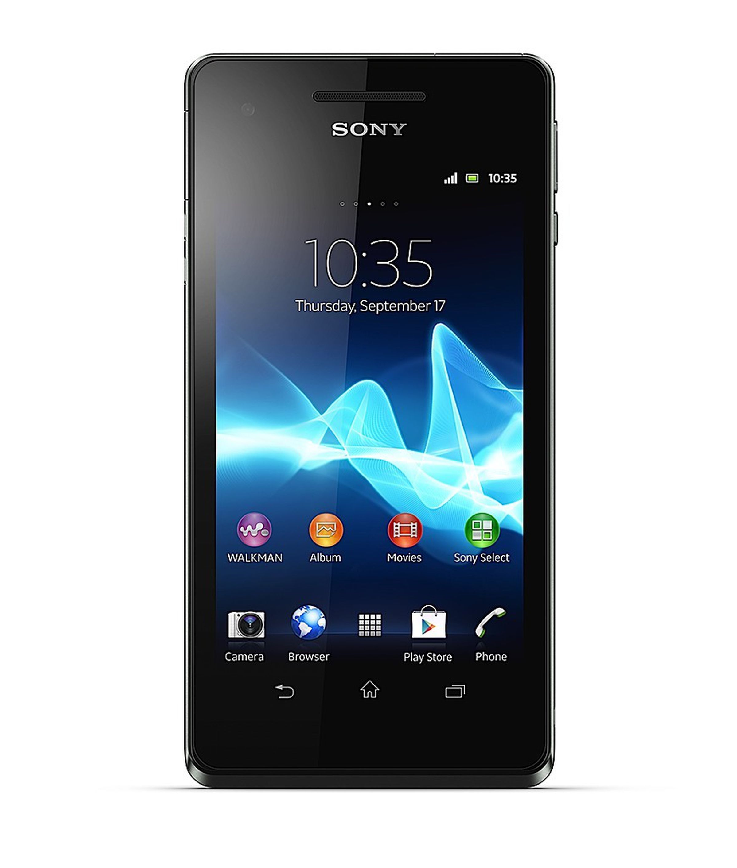 Sony Xperia T, V, and J smartphones