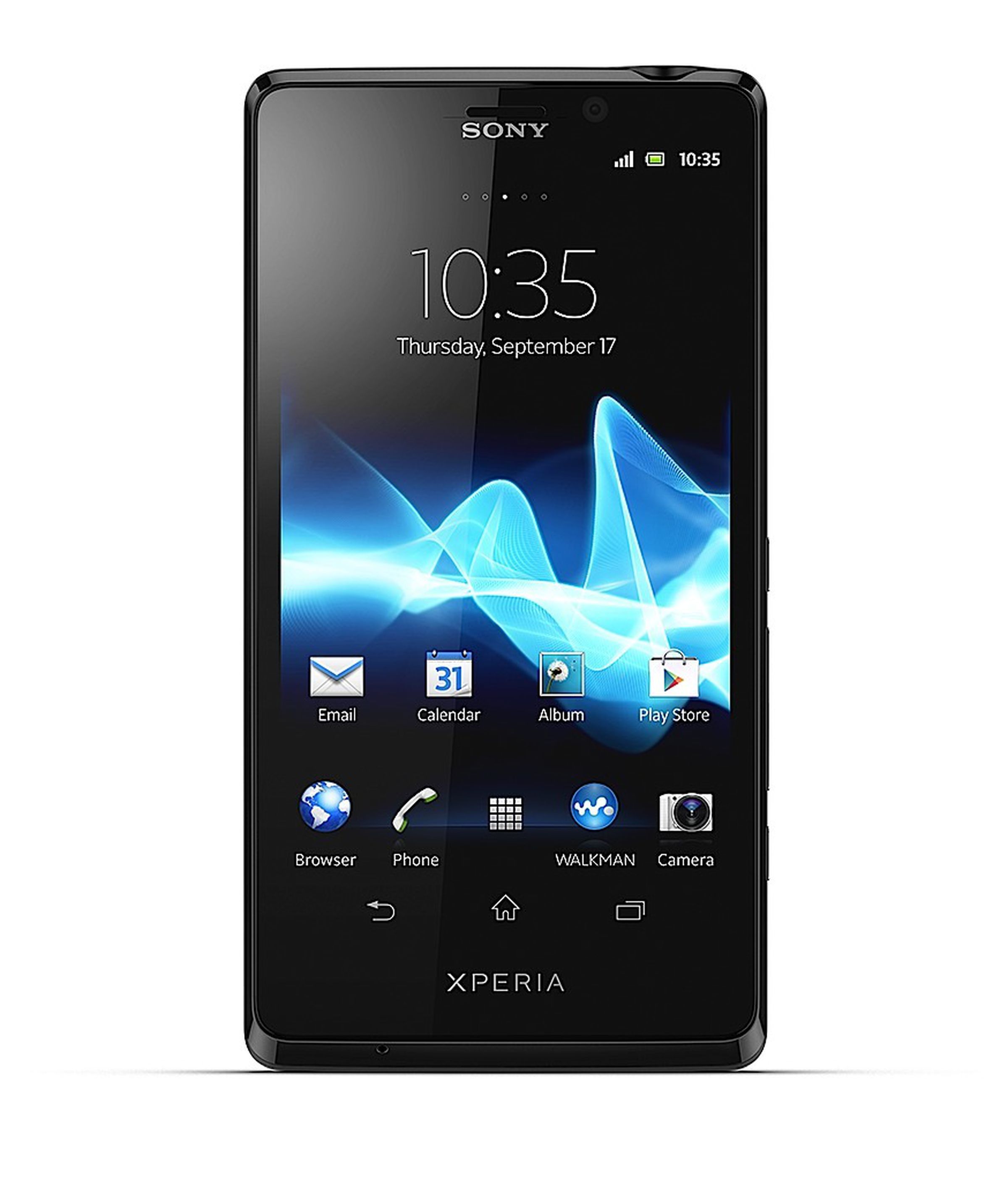 Sony Xperia T, V, and J smartphones