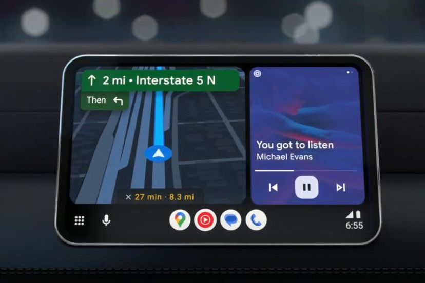 Google’s new split-screen look for Android Auto is rolling out to ...