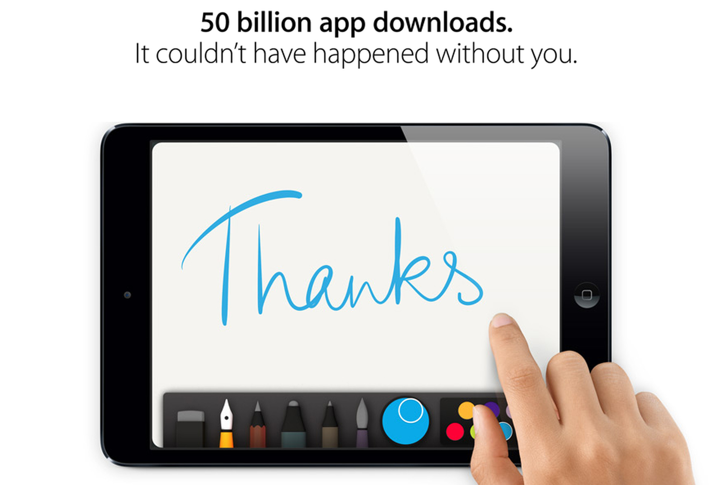 Apple 50 Billion Apps