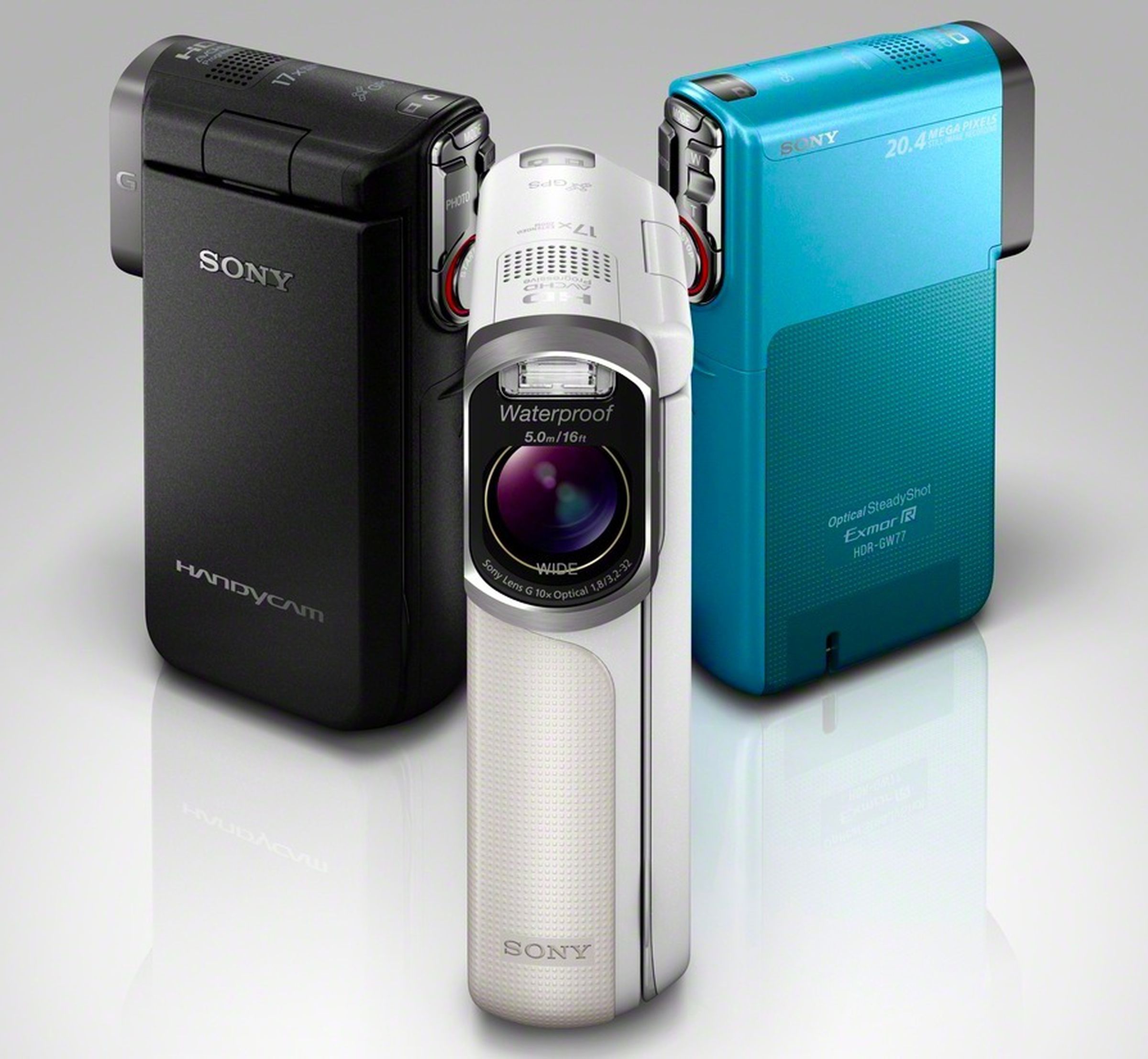 Sony HandyCam HDR-GW77V press photos