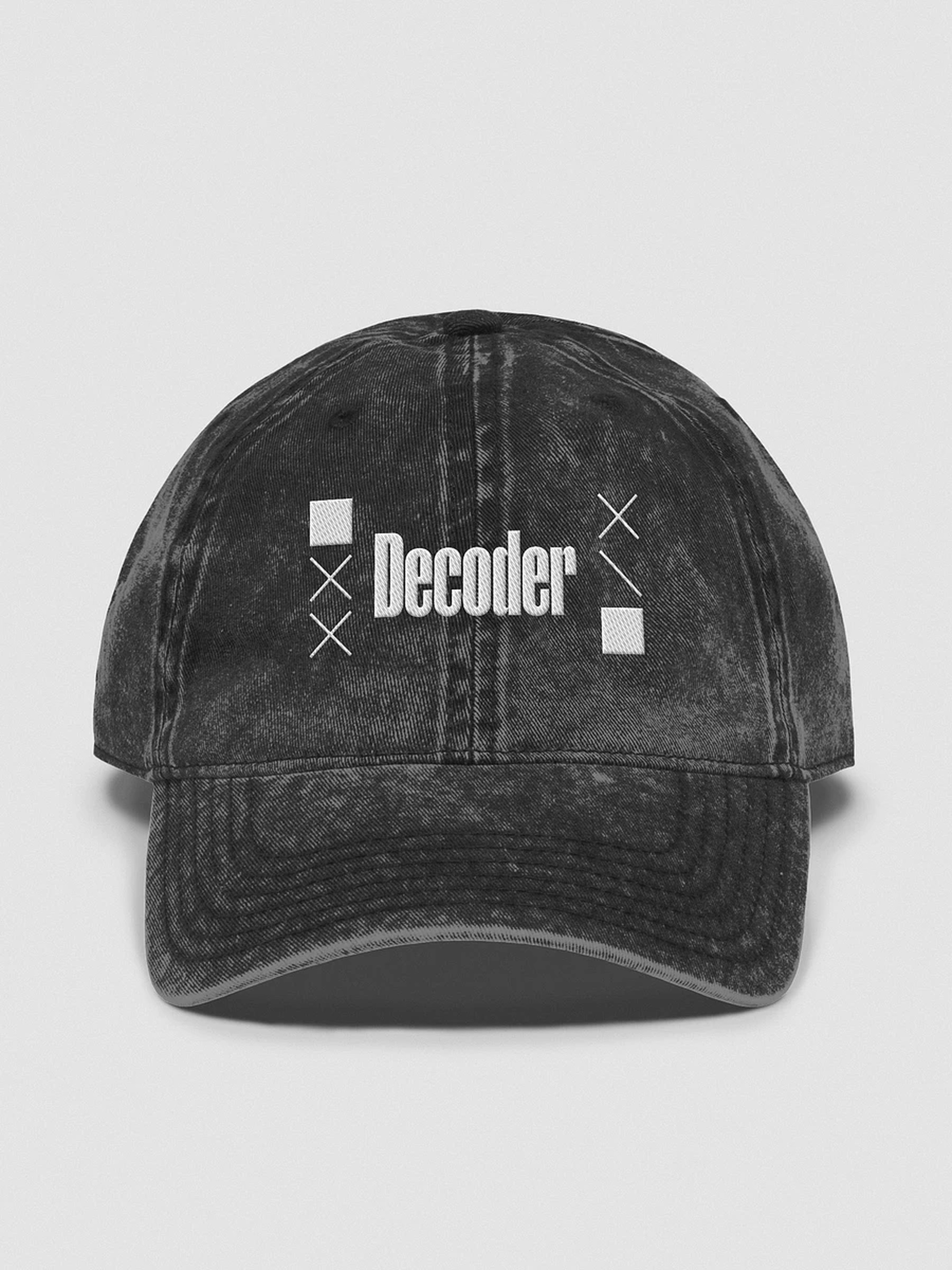 Black Decoder Hat