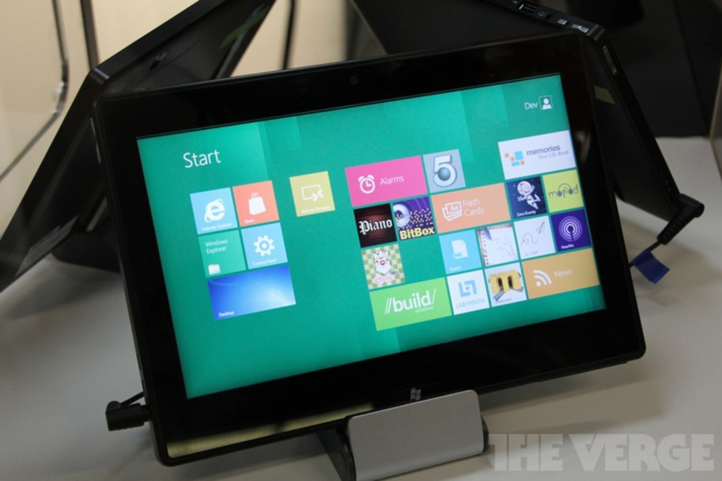 TI Windows 8 tablet ARM