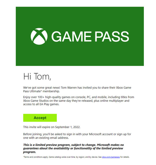 does game pass work for all xbox users