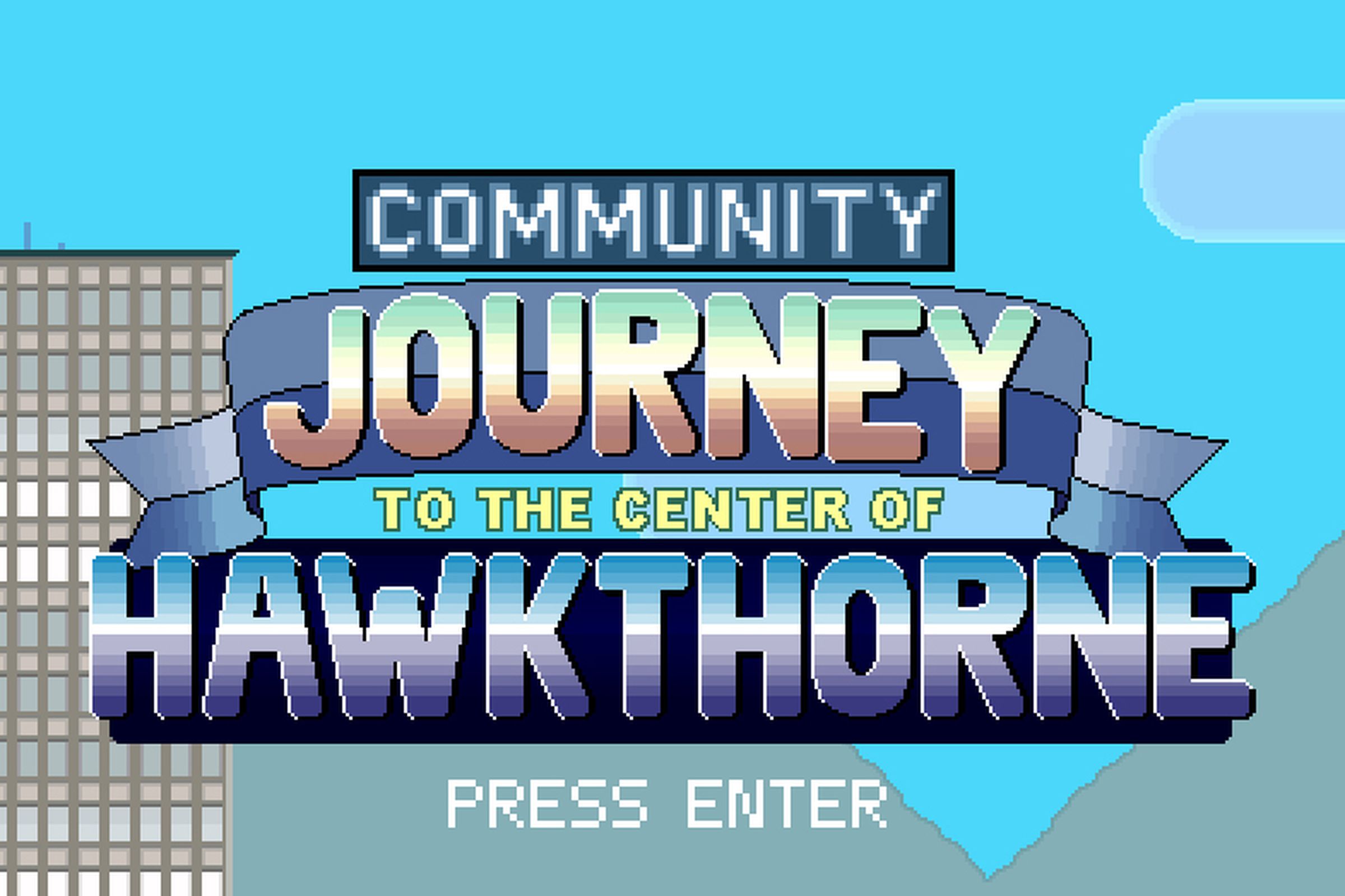 journey to the center of hawkthorne game