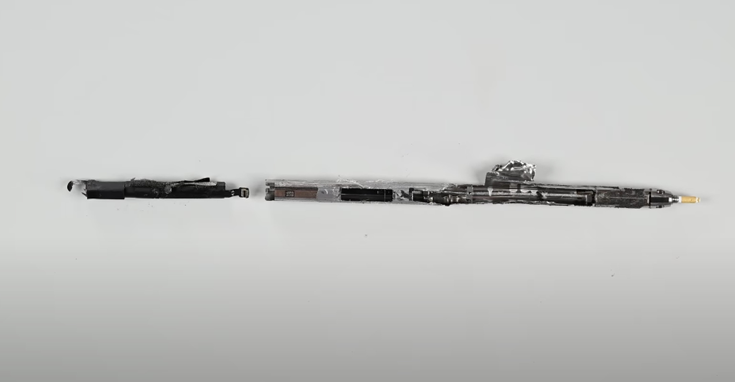 Screenshot of the Apple Pencil Pro from iFixit’s video.