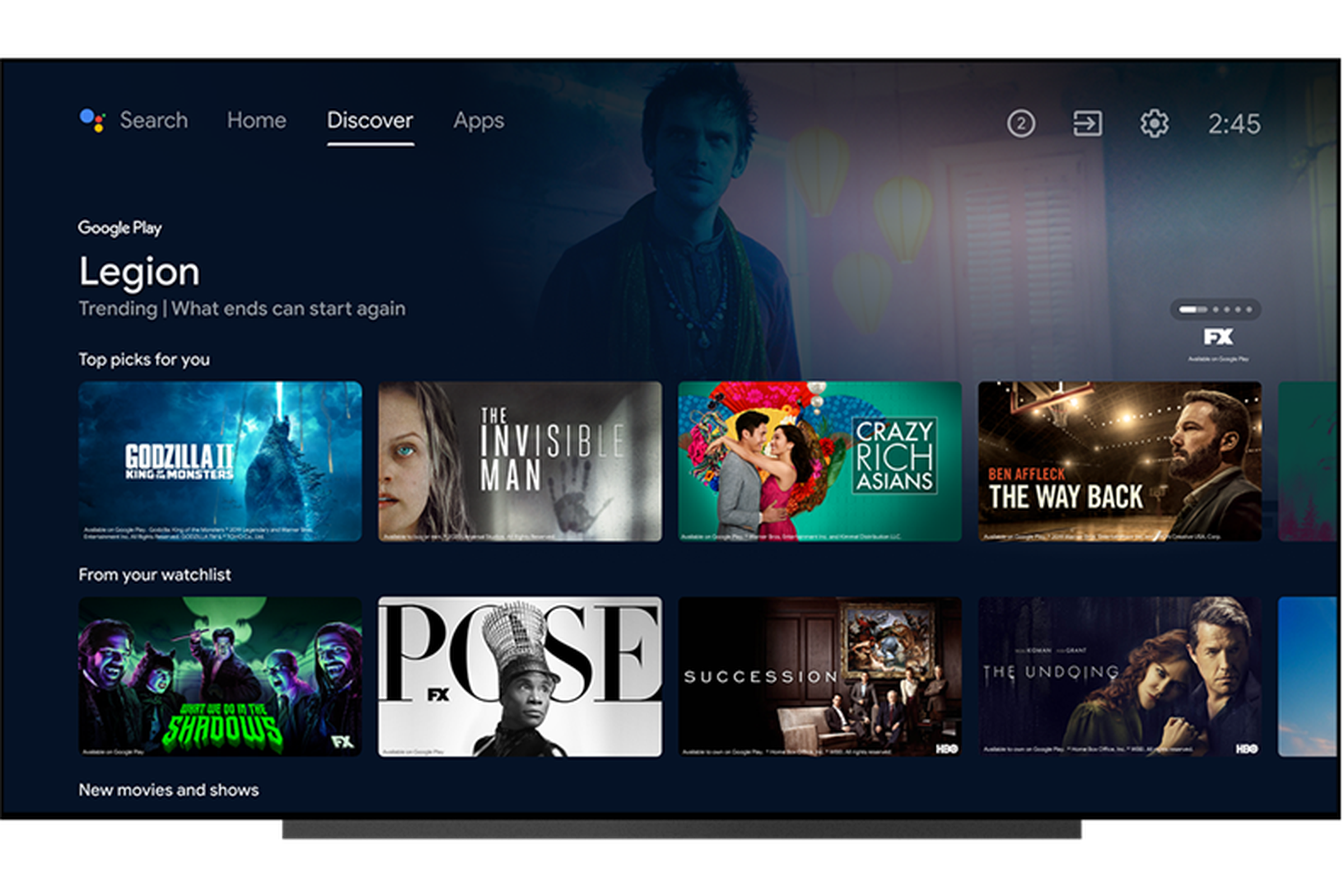 Android TV is finally getting a watchlist.