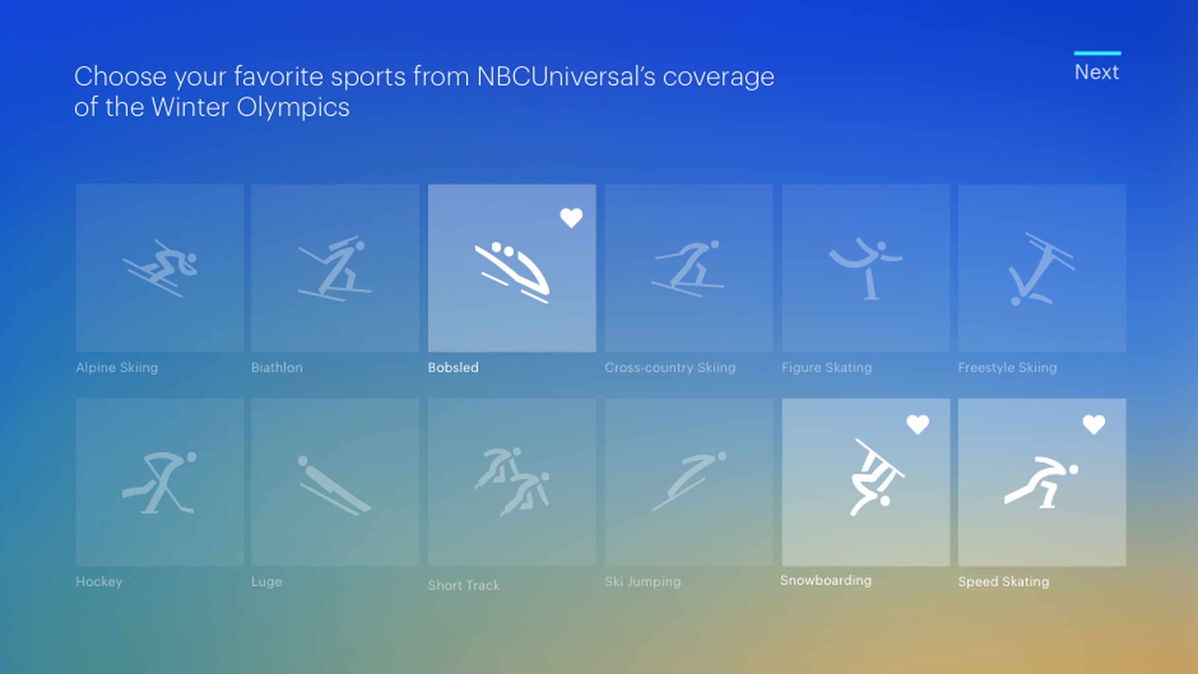 Hulu will let you watch (and record) only the events you’re interested in. 