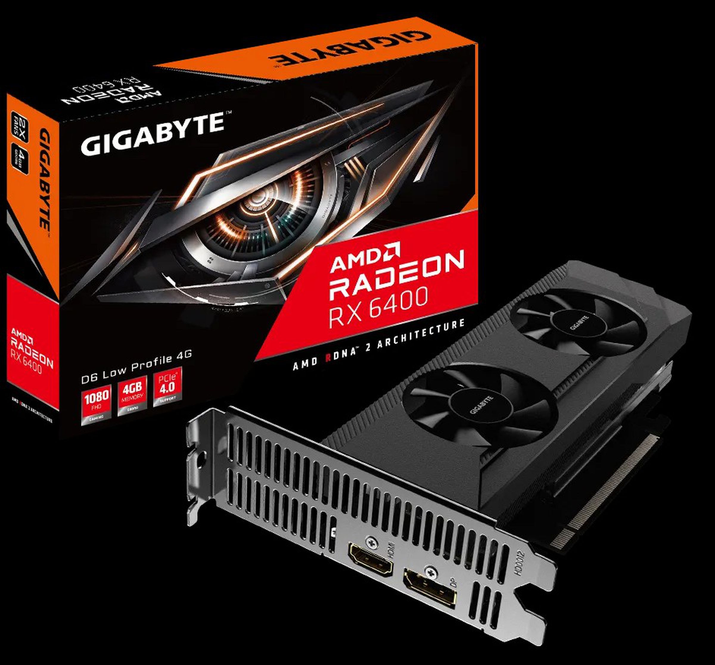 This Gigabyte model is squat but seemingly long and wide.