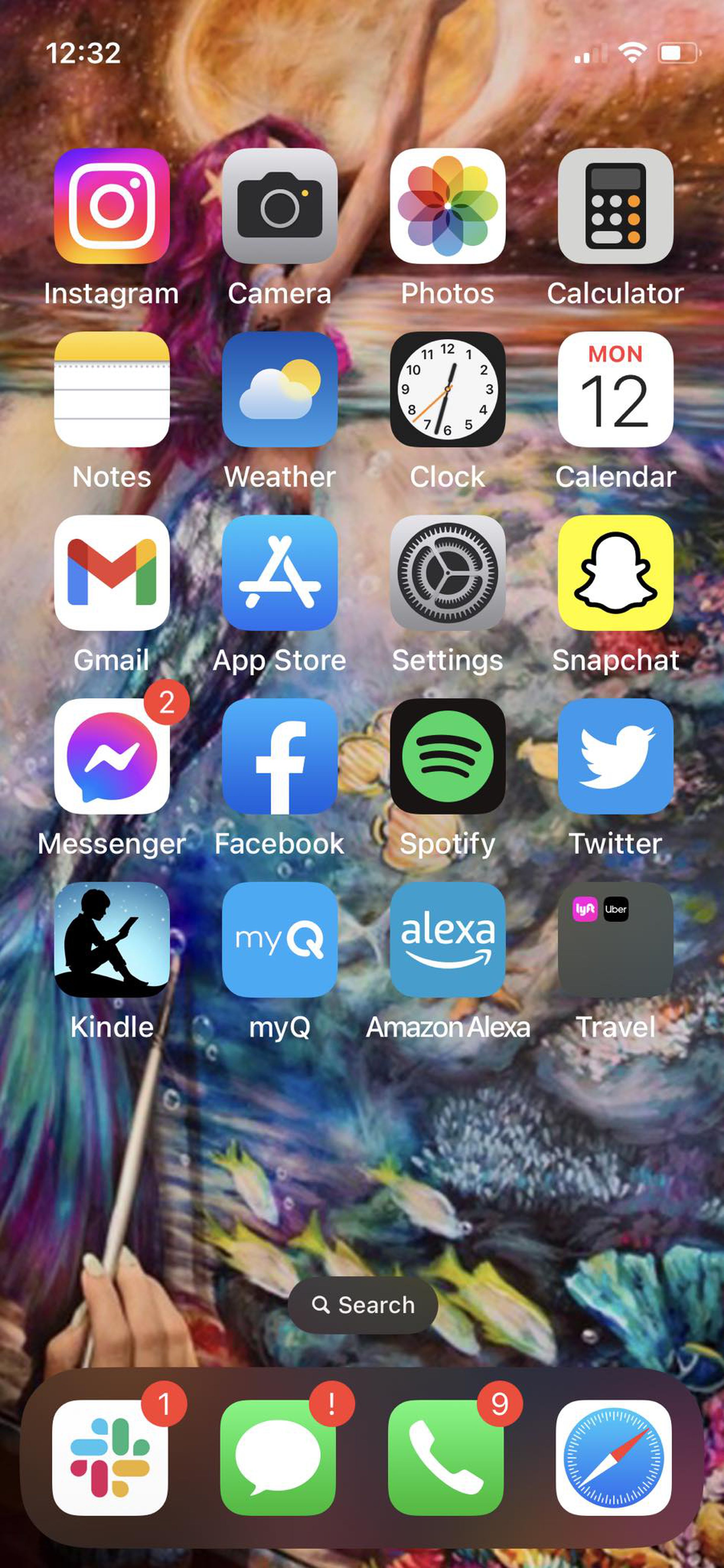 Click on the <strong>App Store</strong> icon on your iPhone’s home screen.