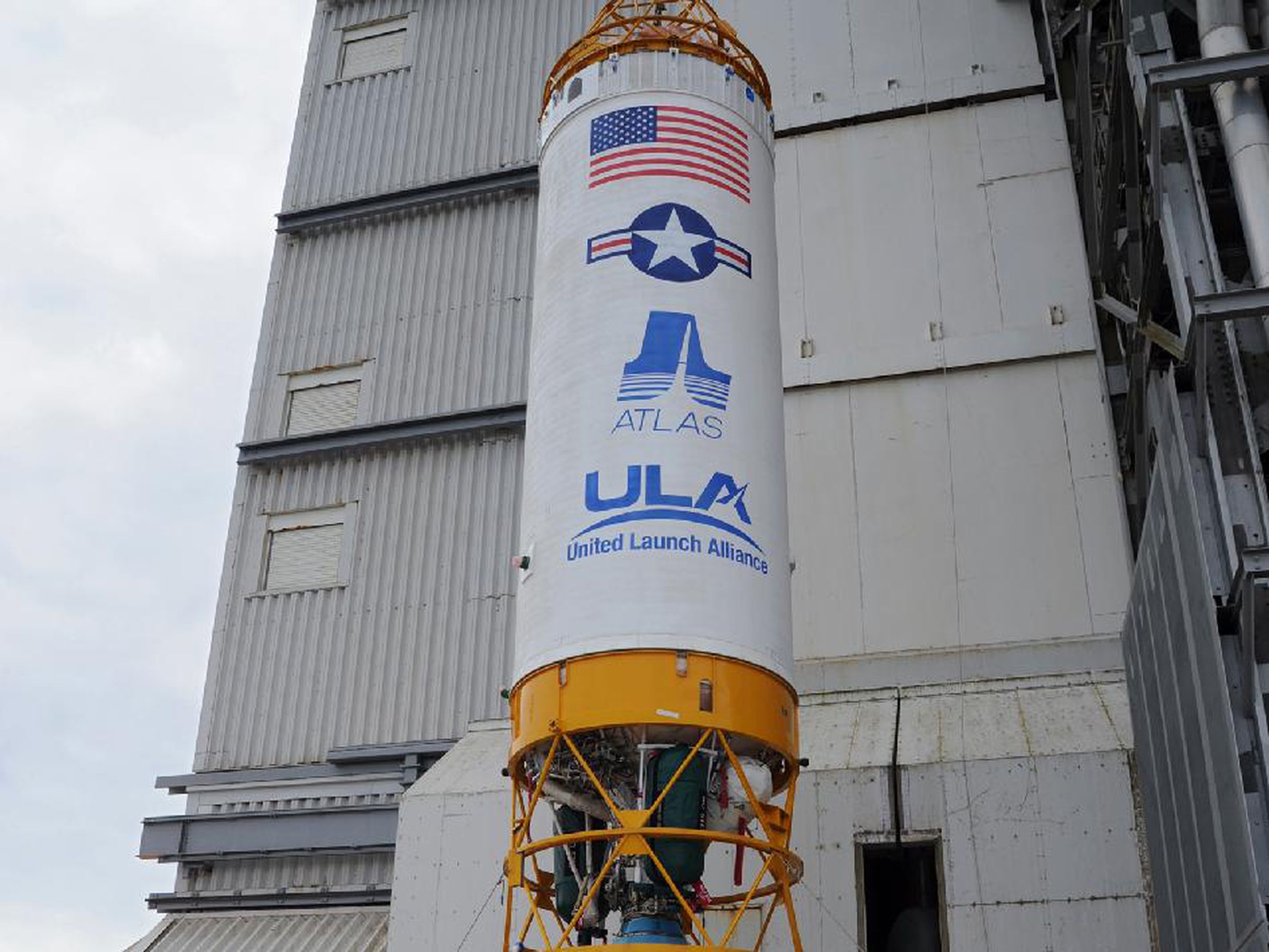 A Centaur upper stage, which Nanoracks eventually wants to turn into a habitat.