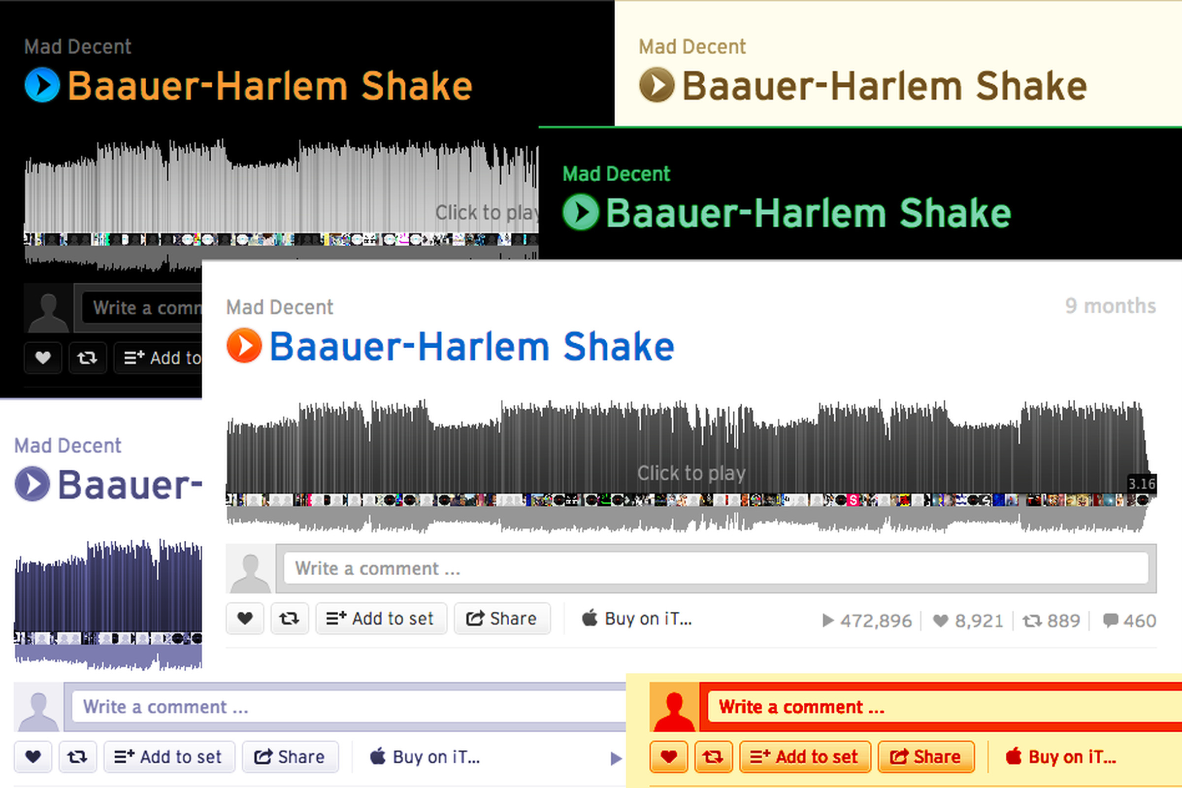Baauer Harlem Shake - Multiple