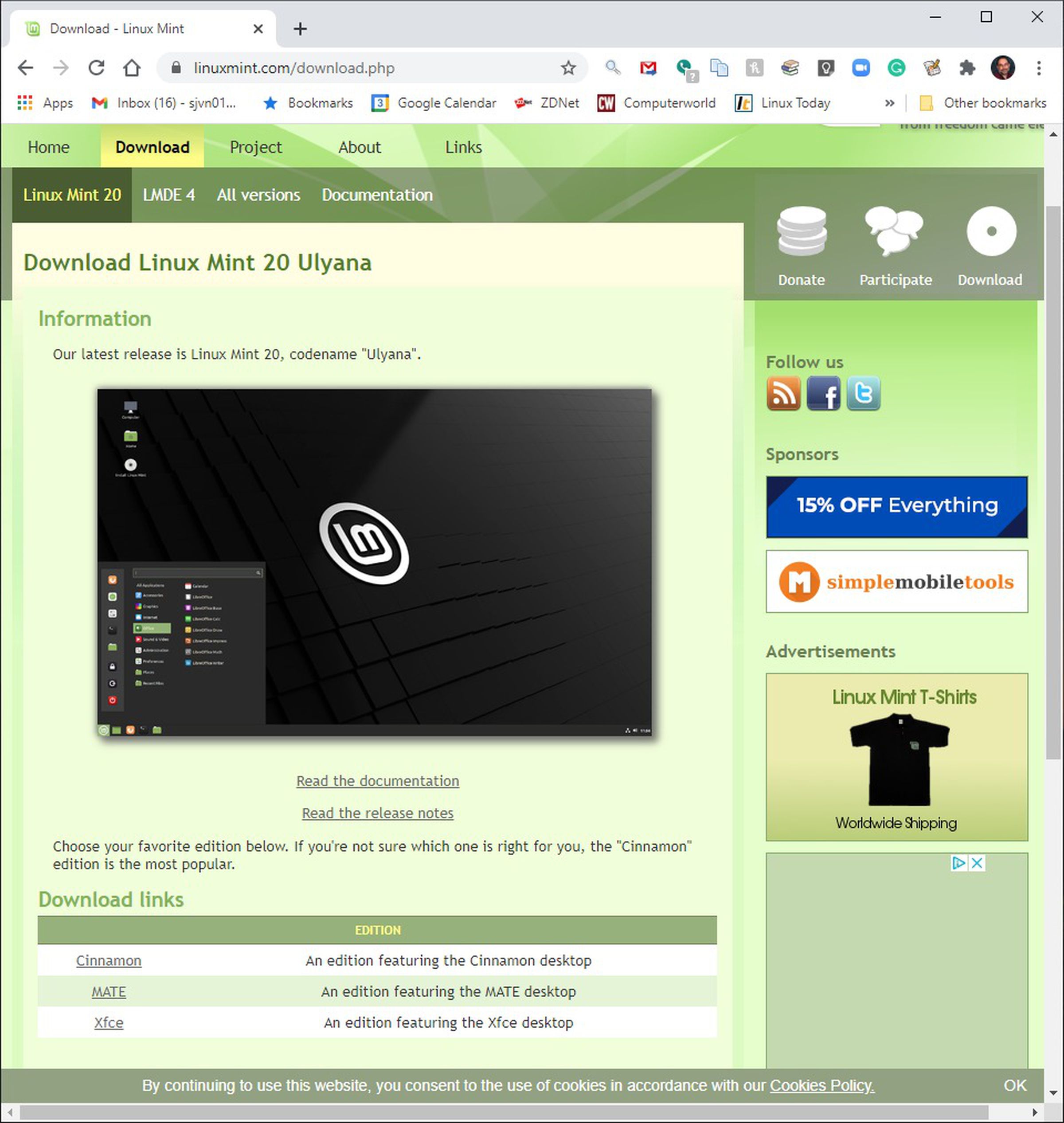 First, download Linux Mint.