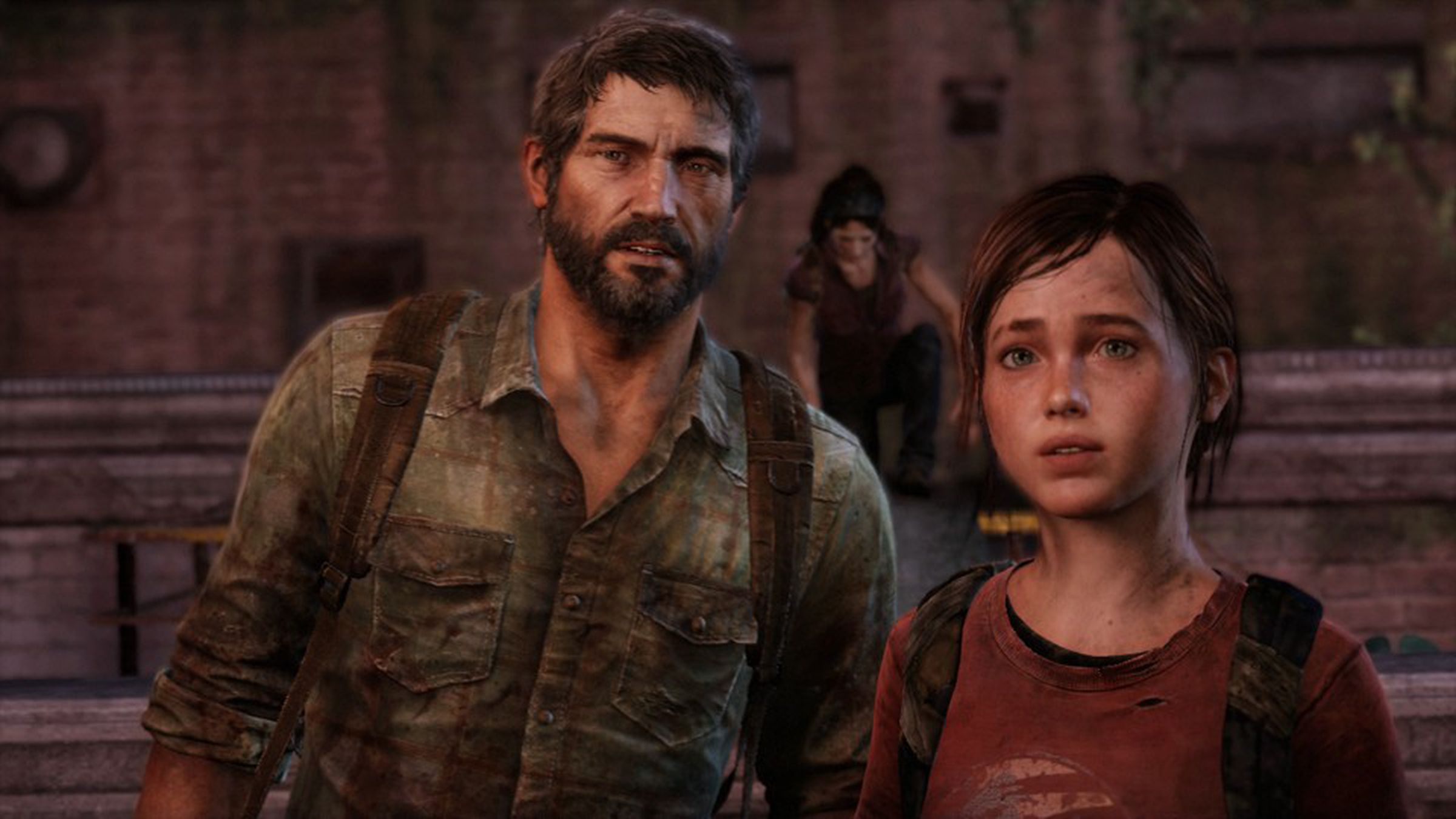 Joel and Ellie, as seen in PlayStation exclusive The Last of Us.