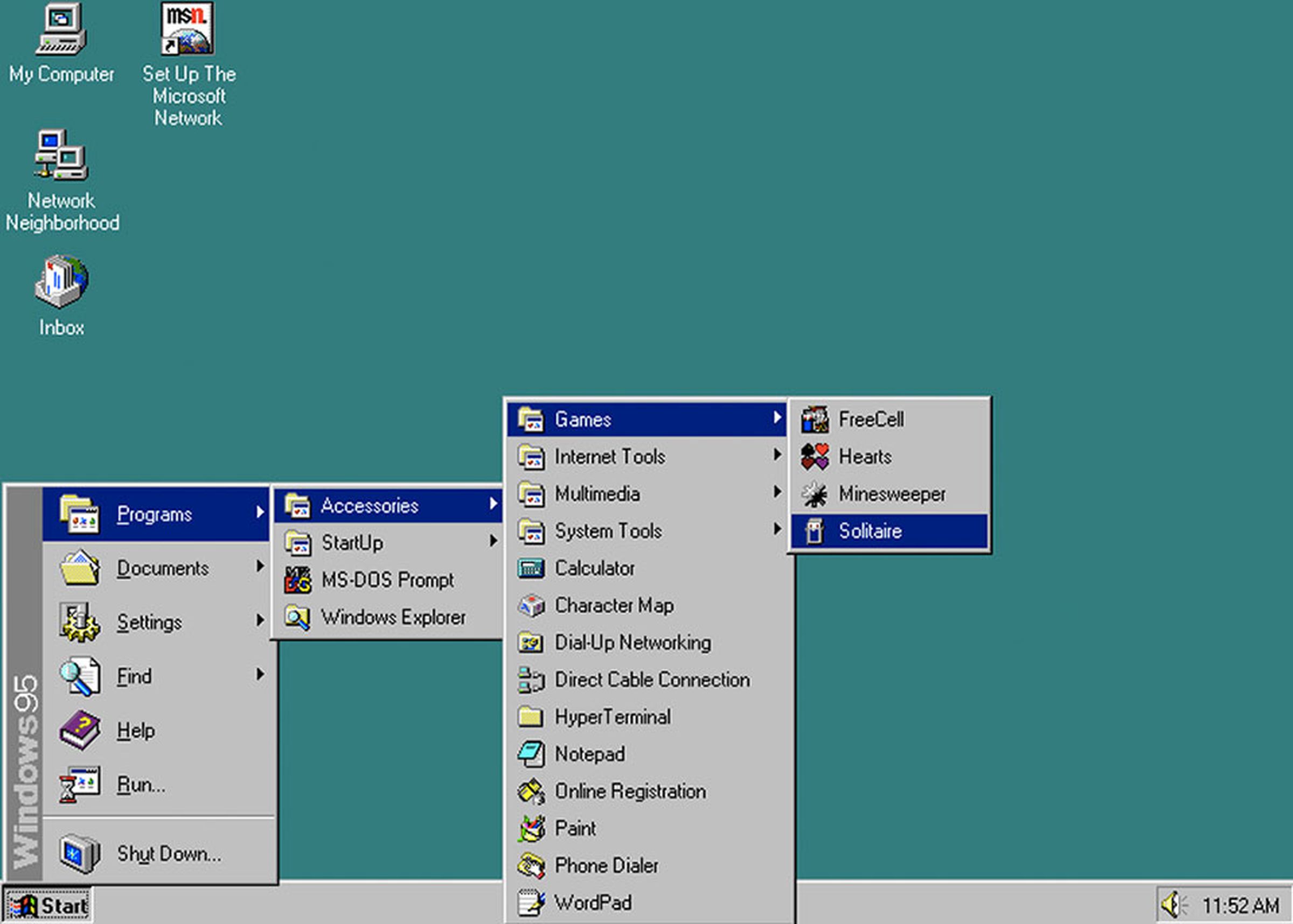 Windows 95 launch