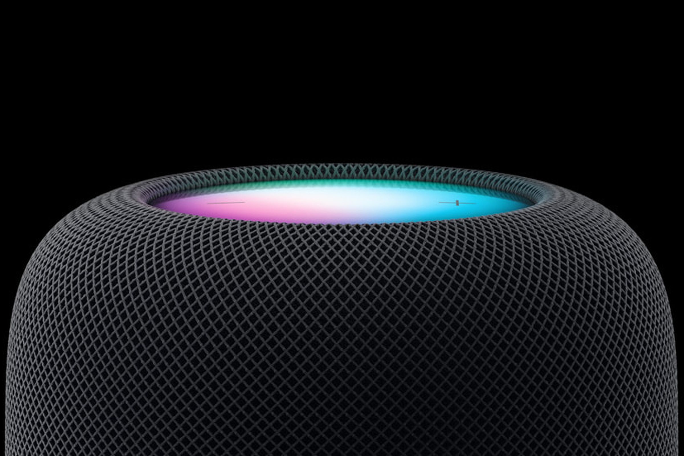 A stock photo of the new HomePod